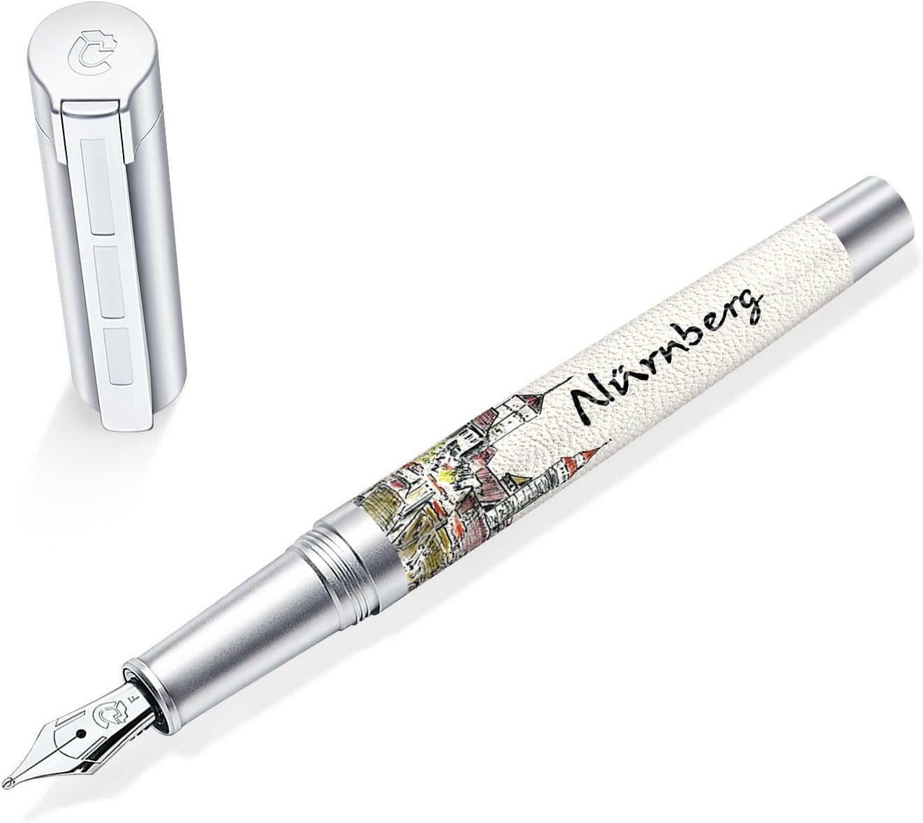 STAEDTLER Premium Corium Urbes"Berlin" Medium Tip Fountain Pen image number 2