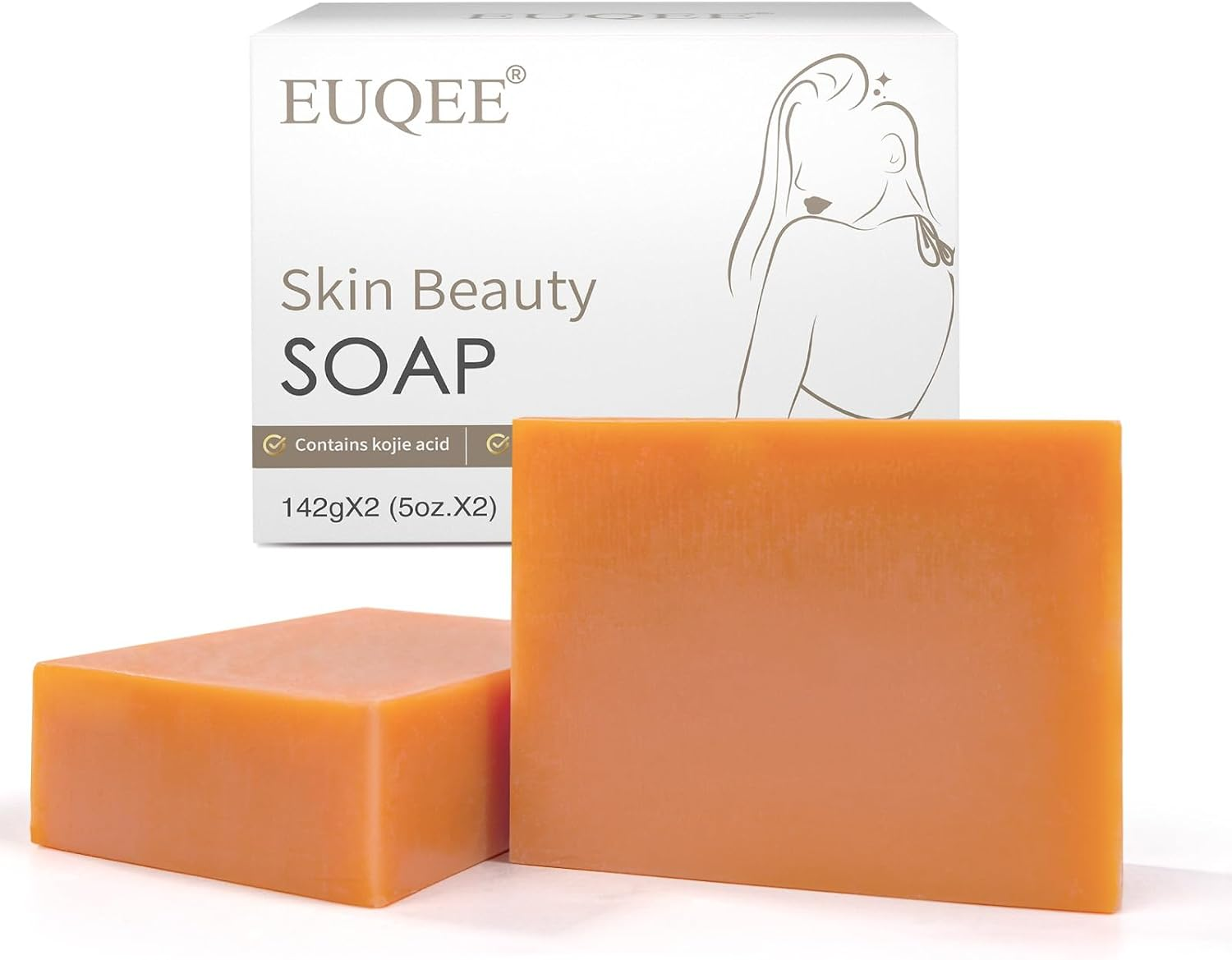 EUQEE Glutathione Soap, Glutathione Soap Bars with Glutathione, Collagen, Vitamin C image number 2