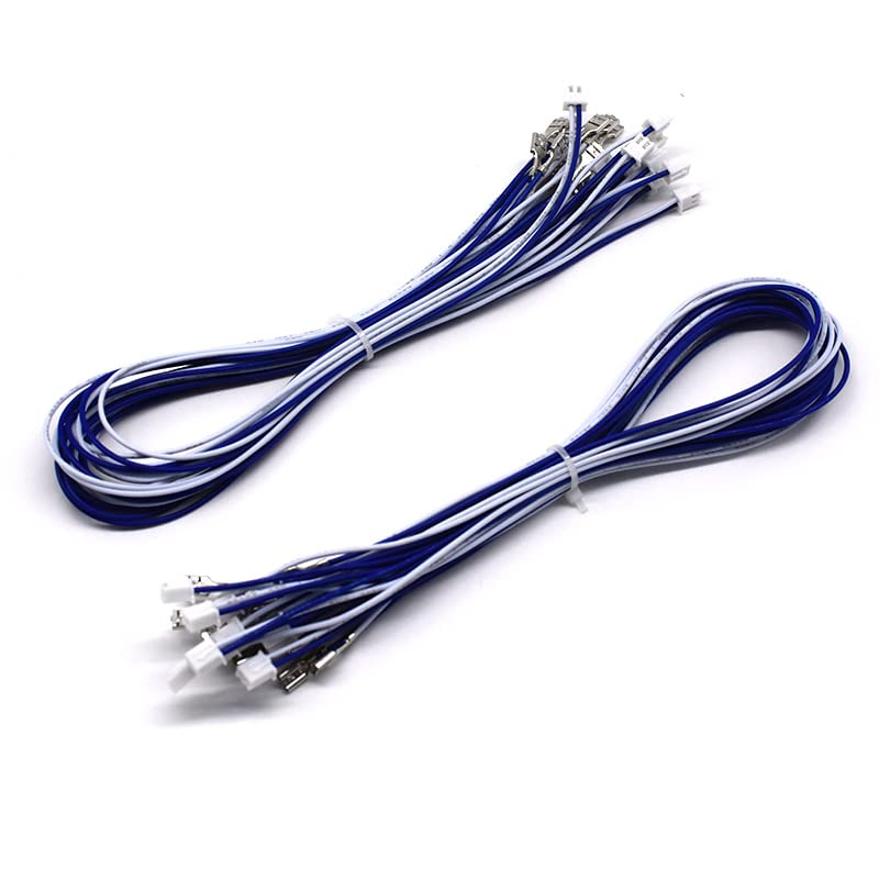 Arcity 20 Pcs Arcade Button Wires Harness Cable for Zero Delay USB Encoder PCB with 0.187" 4.8Mm Terminals 15.74Inch Compatible with Micro Switches HAPP Style Arcade Buttons Joysticks New image number 3