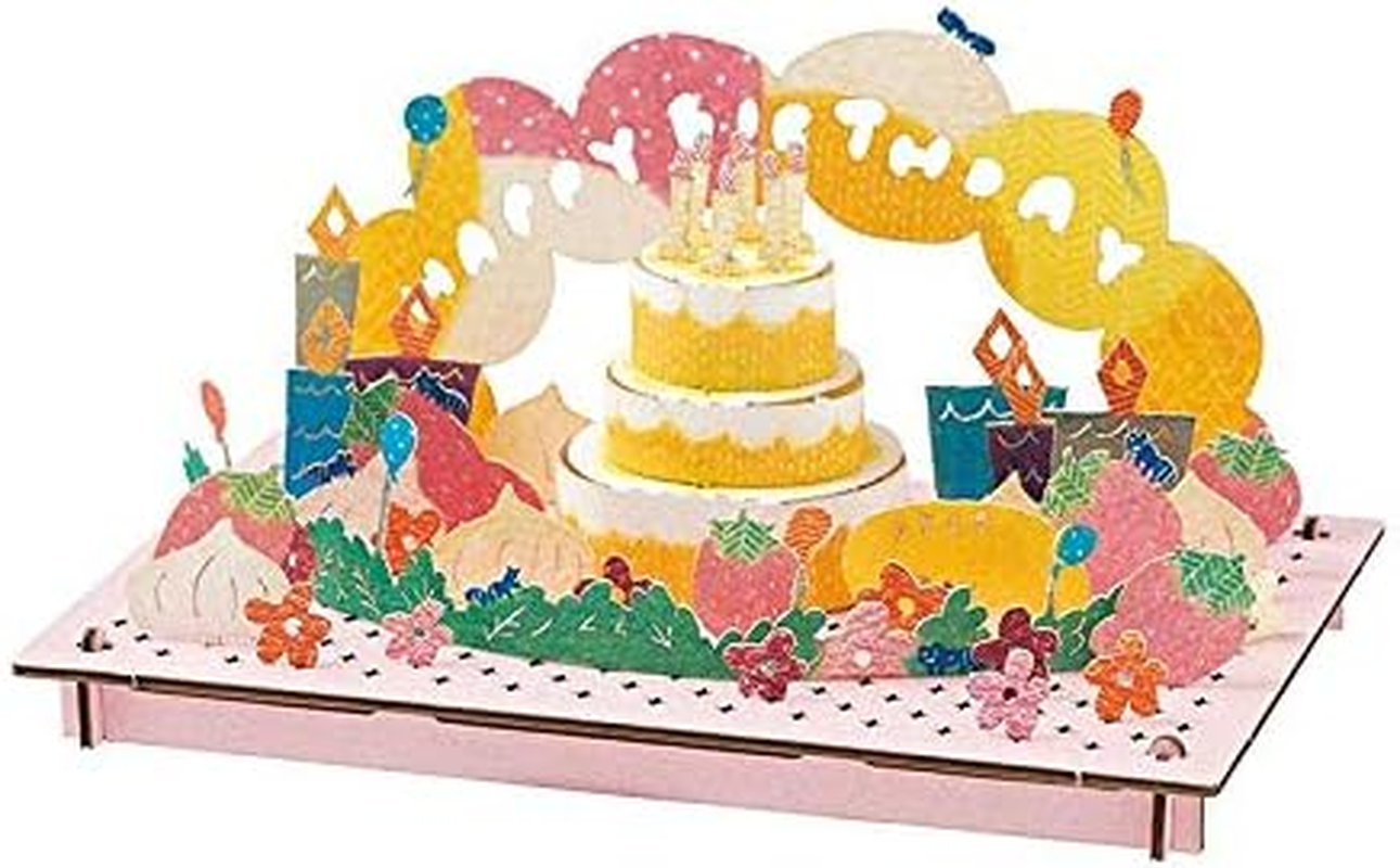 Kumitategami Kawaii Happy Birthday 2