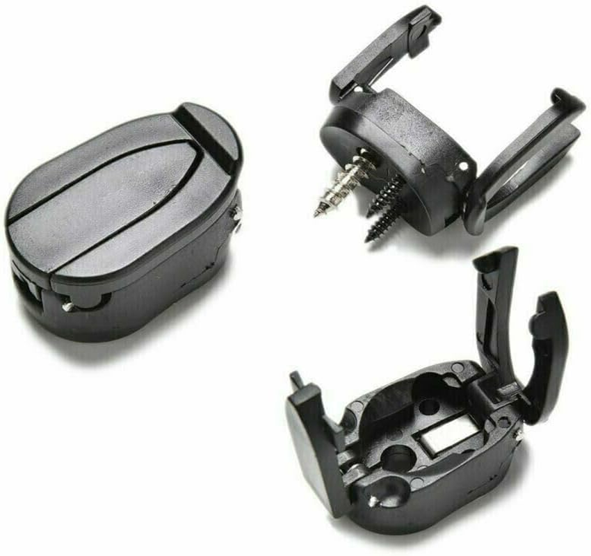 AIMALL U Golf Ball Pick up Tool Retriever Putt Retriever Back Saver for Putter Grip, Foldable, Durable Plastic, Black image number 1