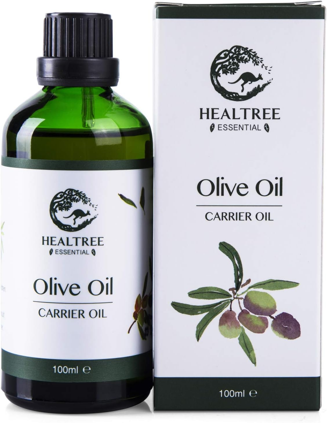 Olive Massage Oil - 100% Pure Cold Pressed Olive Oil for Body, HEALTREE (100Ml) image number 6