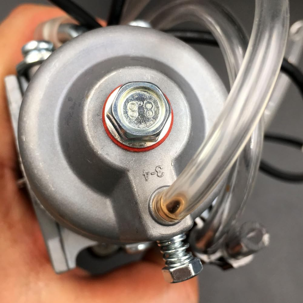 Huayi OEM Carburetor Carb Compatible with Yamaha 2400W Inverter Generator Ef2400Is Ef2400Ishc Manual Choke W/Throttle Stepper