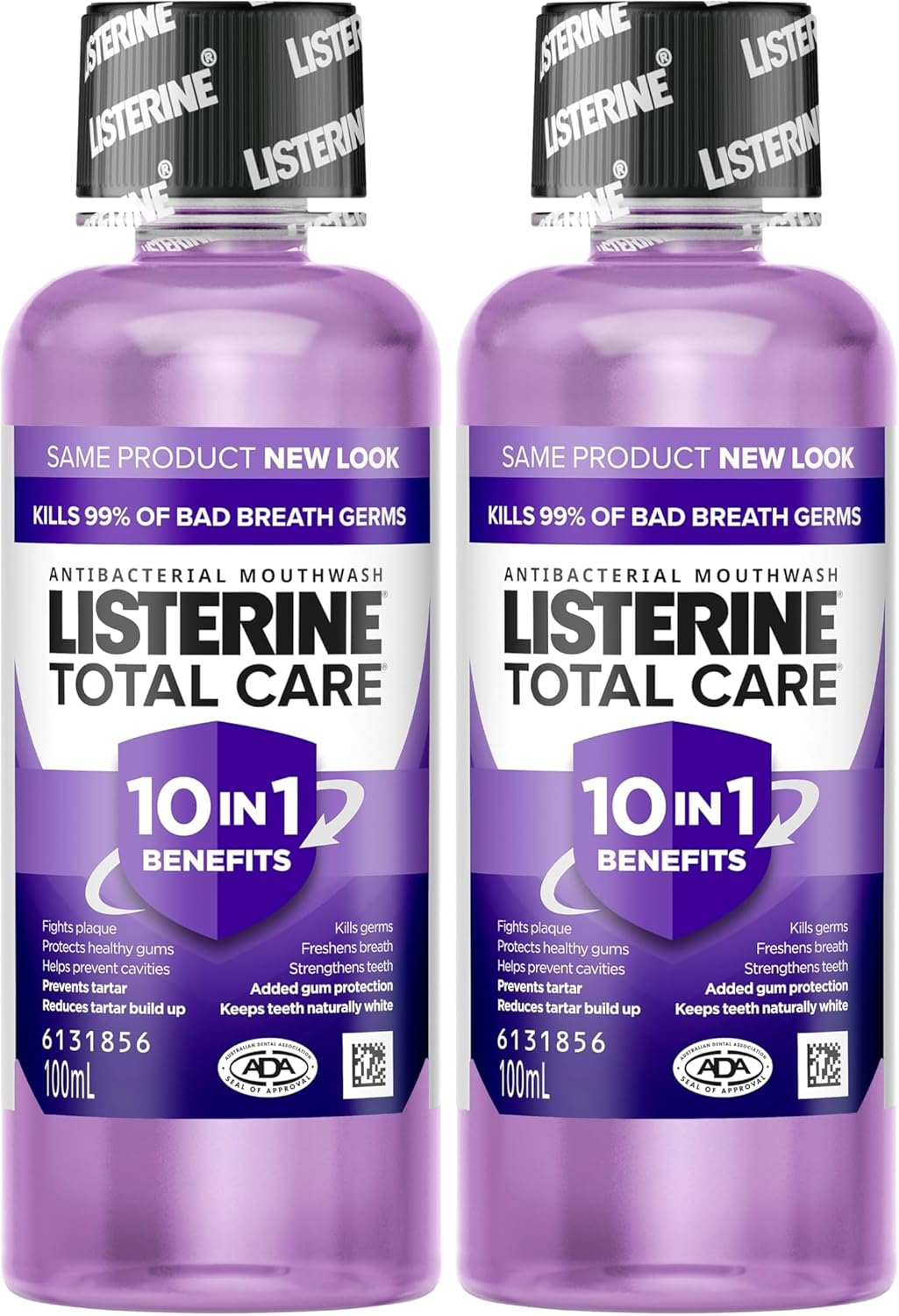 Listerine Total Care Mouthwash 100Ml (Pack of 2) image number 2