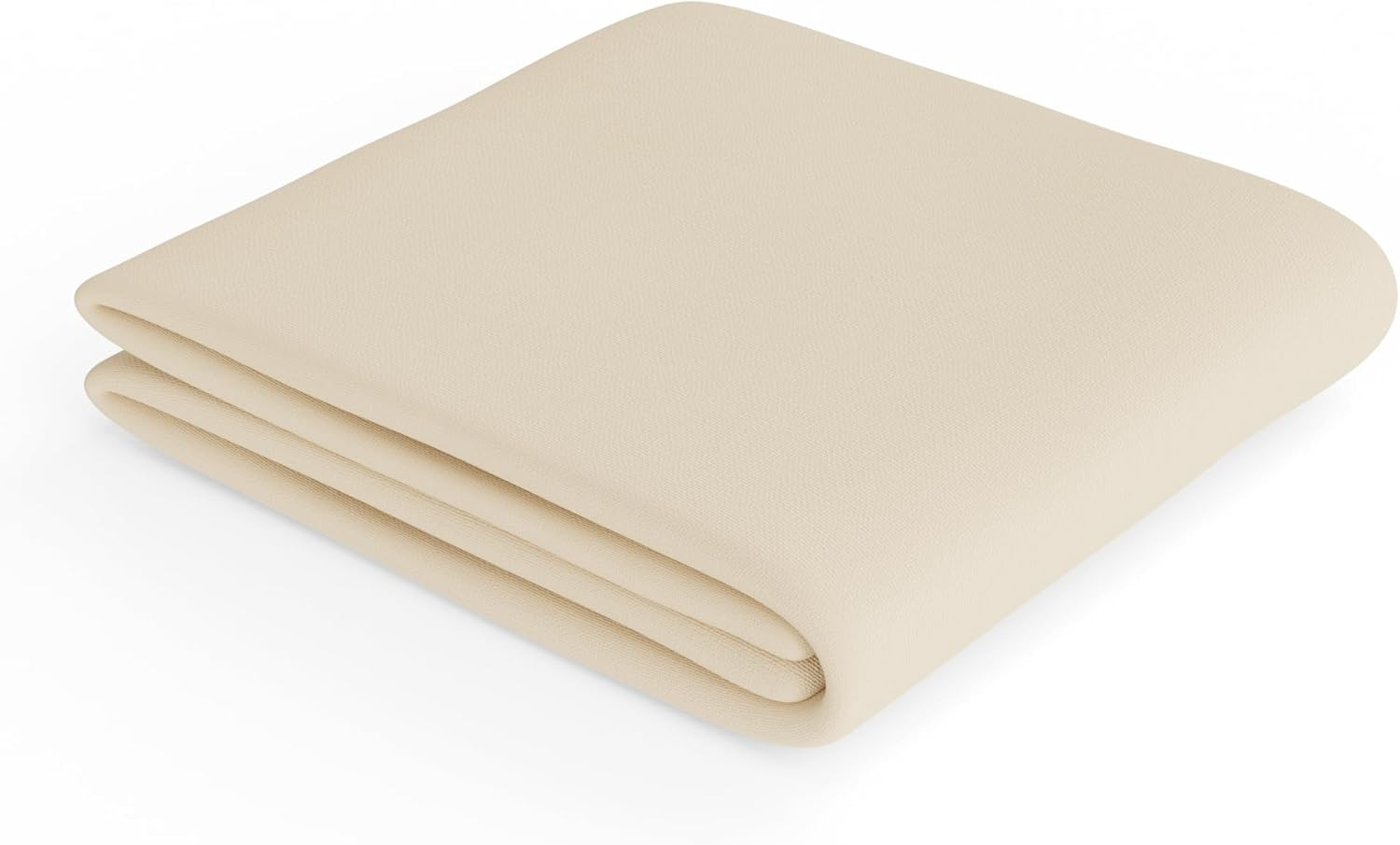 Amazon Basics Microfibre Fitted Sheet, Super King, Beige image number 3
