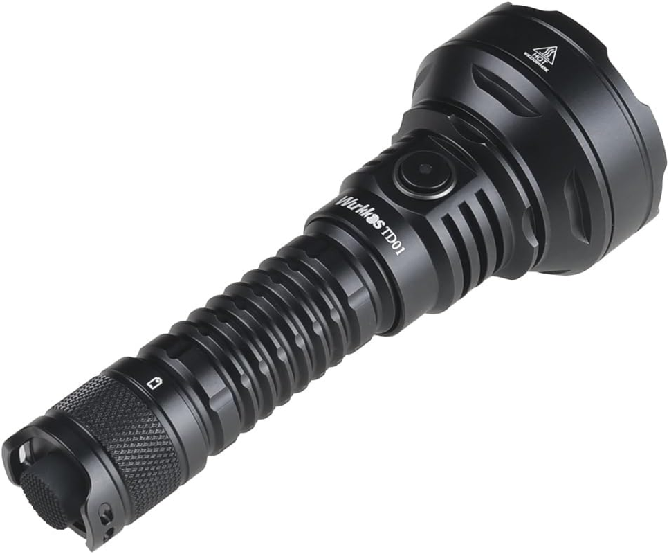 Wurkkos Tactical Flashlight High Lumens TD01C Rechargeable Torch 2000 Lumen, Max 1039 Meters Beam Distance Led Torch, Powerful IP68 Waterproof Flashlight for Camping Hiking(6500K) image number 4