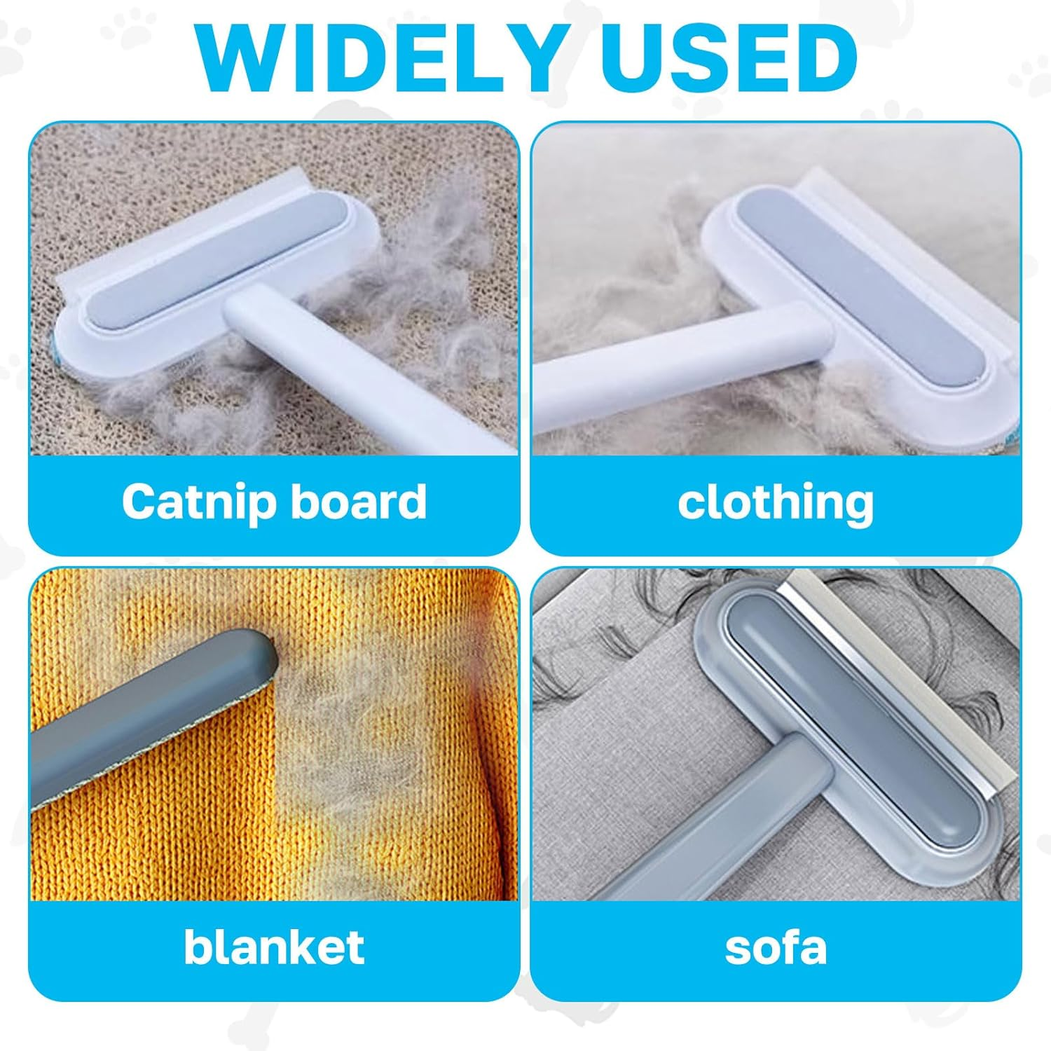 Srup Pet Hair Remover, Multifunction Long Handle, 3-In-1 Pet Hair Remover, Pet Hair Remover, Dog Clothes Brush, Double Use Pet Hair Remover Brush, Lint Brush, Pet Hair image number 6