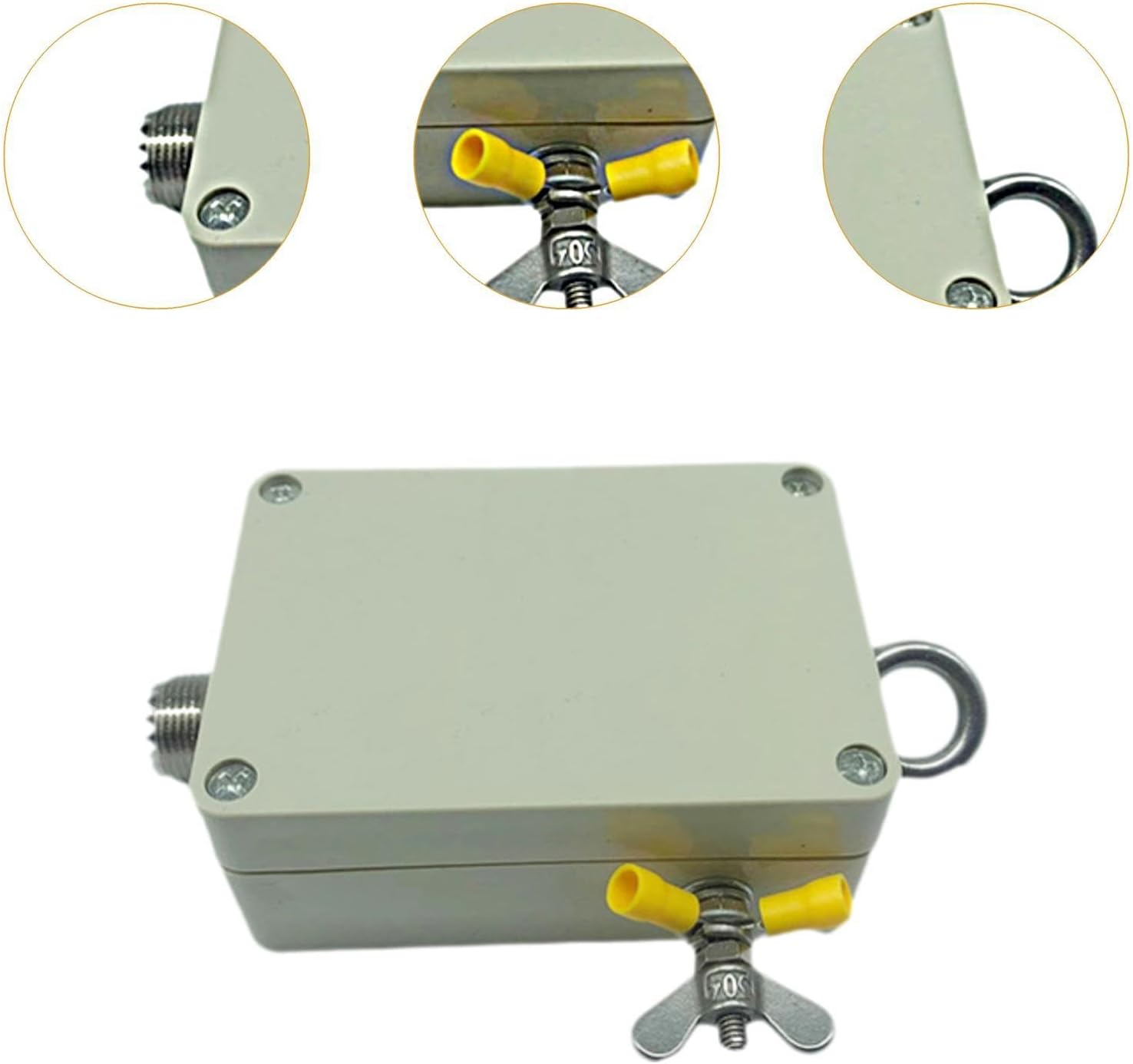 Baotyjie 49:1 Balun 5-35Mhz End Fed Half Wave Antenna 100W Pep Short Wave Balun Ham HF Antenna for Ham Radio Premium Replacement image number 1