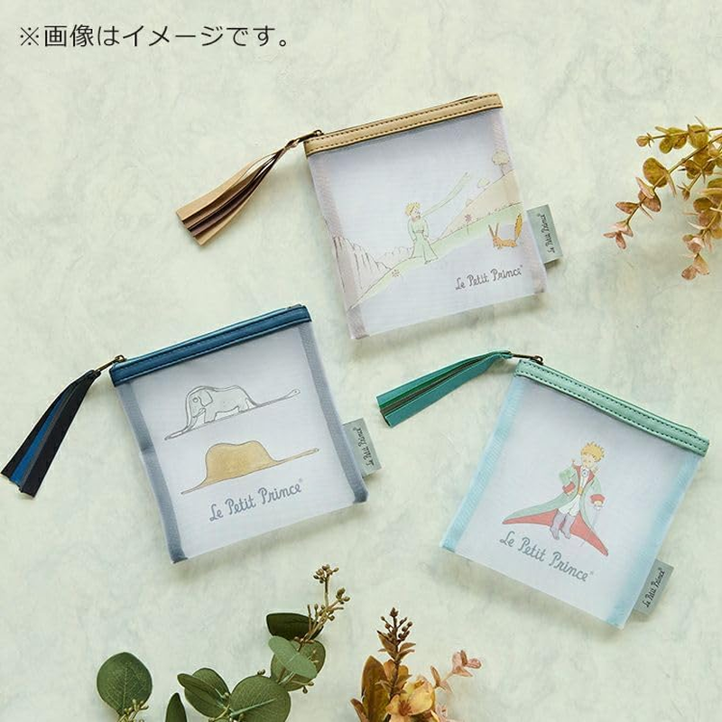 The Little Prince Mesh Pouch Mini Beige image number 1