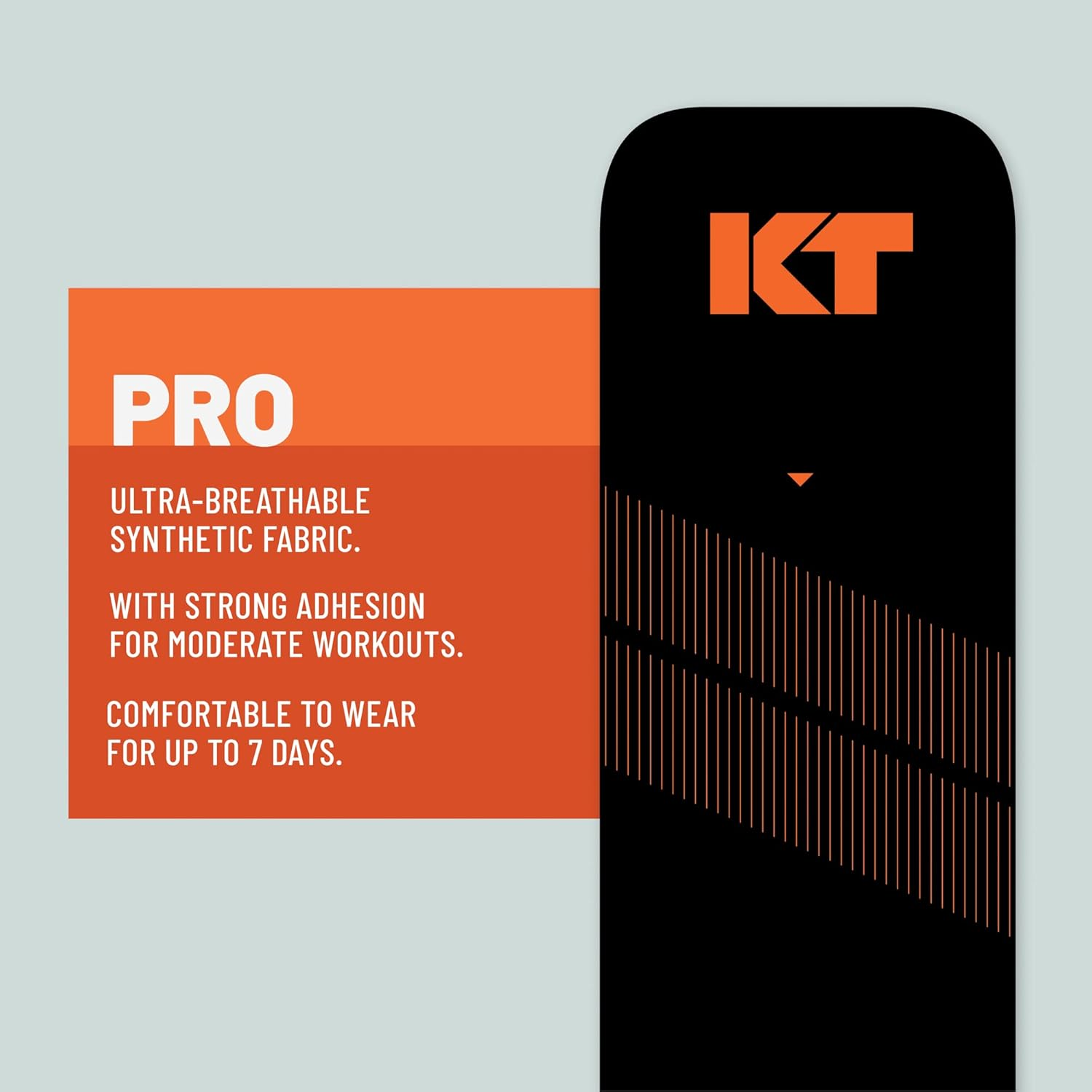 KT Tape, Pro Synthetic Kinesiology Athletic Tape, 10 Count, 10&rdquo; Precut Wide Strips image number 4