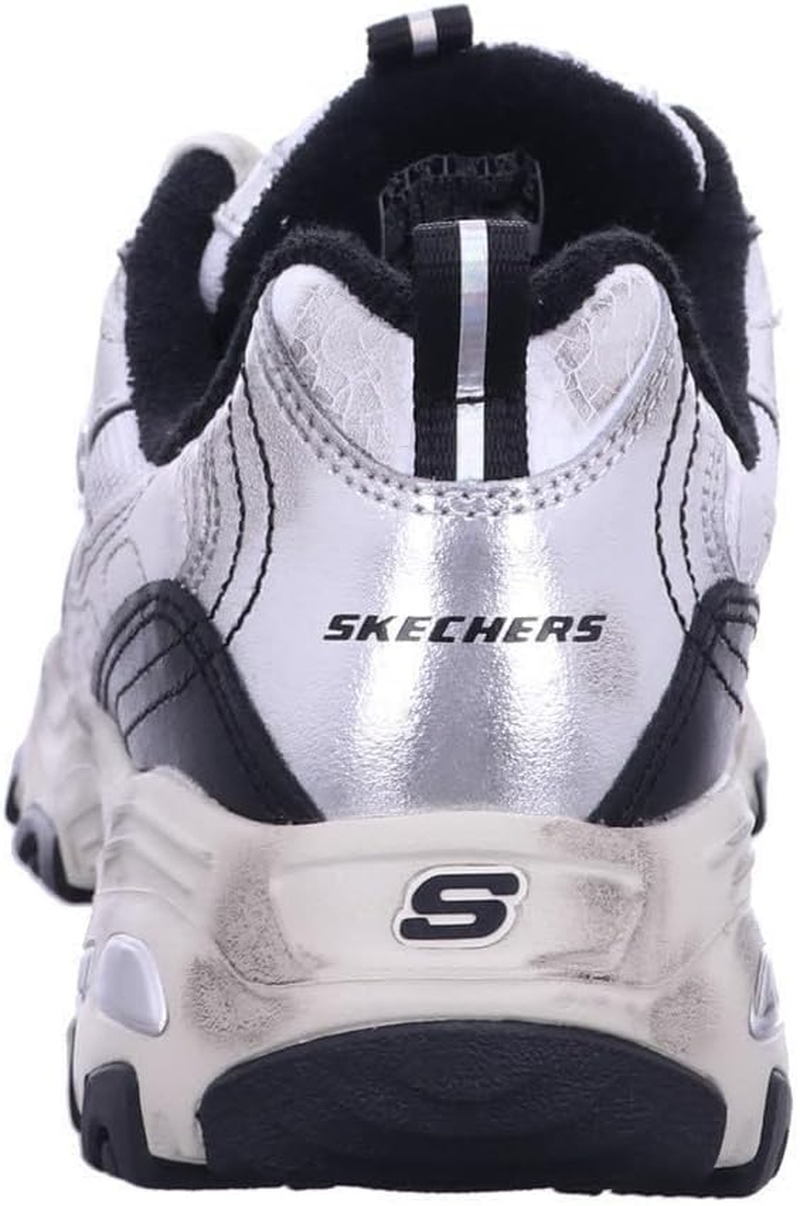 Skechers Cosy Y Elegant Sporty Women'S D'Lites Vintage Vision Black image number 4