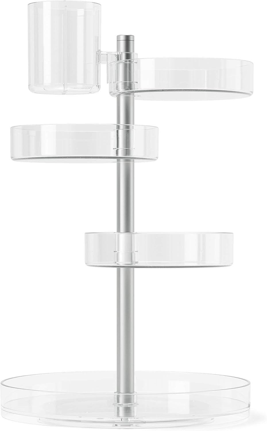 Umbra Pirouette Cosmetic Organizer, Clear, Regular image number 5