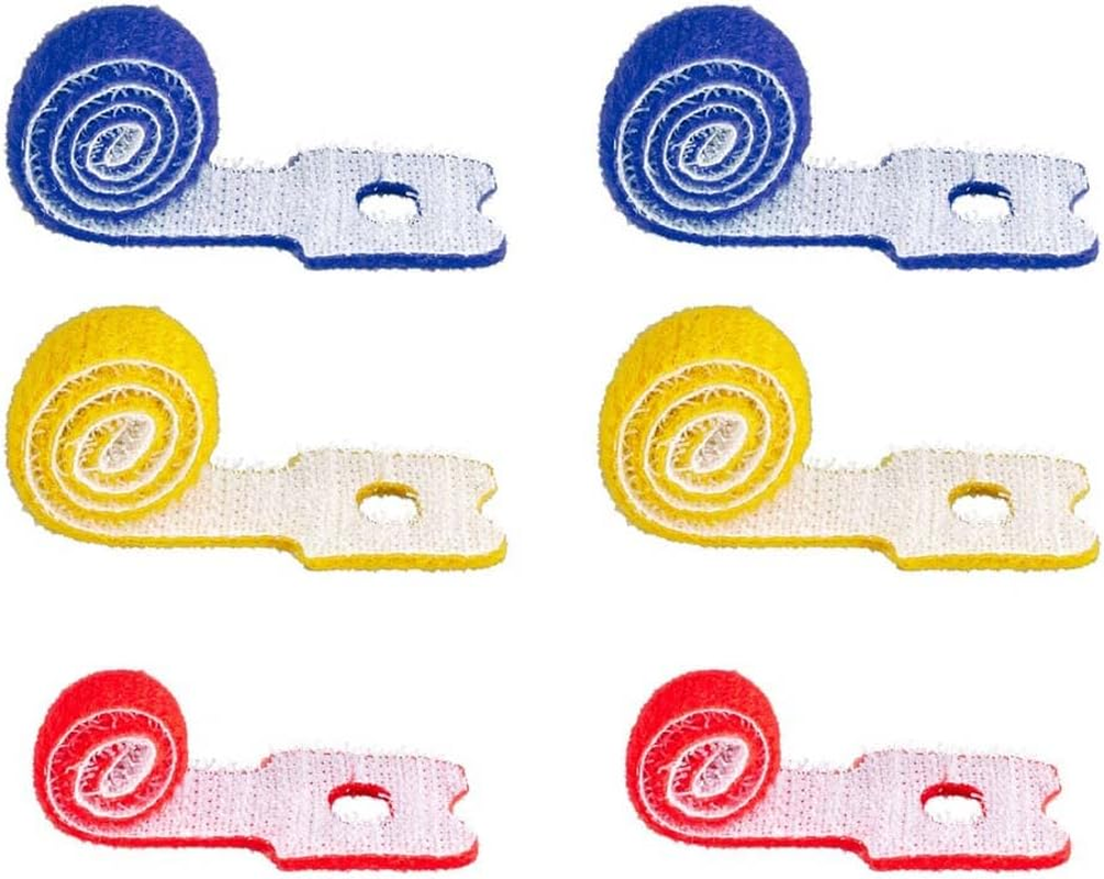 Goobay Cable Management Hook and Loop 6 Piece Set
