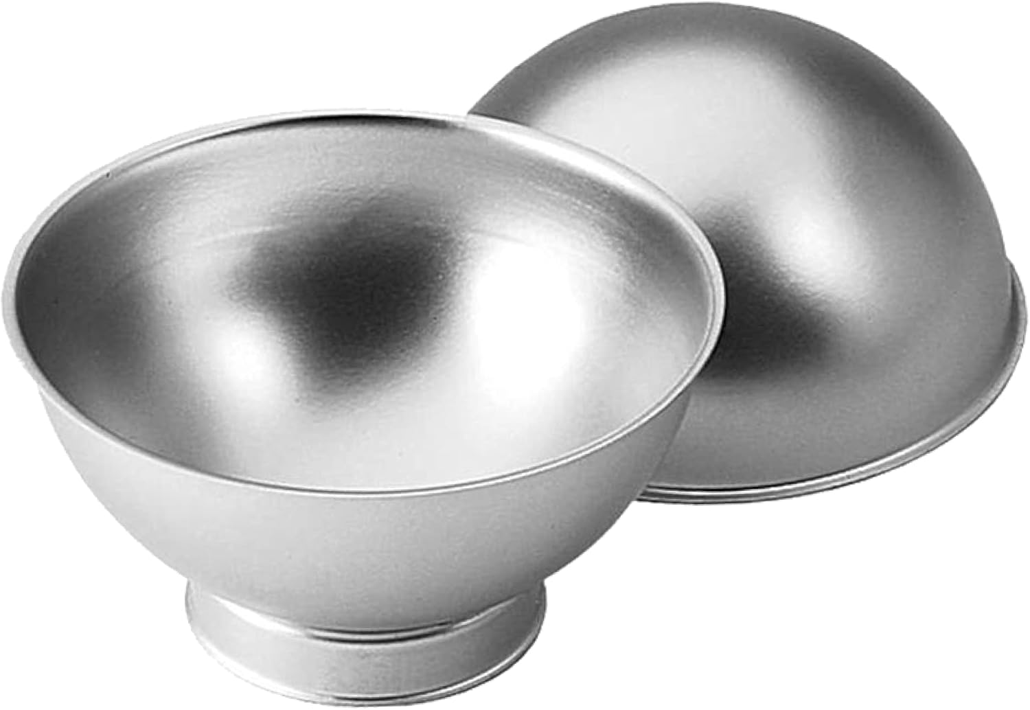 Wilton 3-D Sports Ball 6-Inch Aluminum Cake Pan Set image number 1