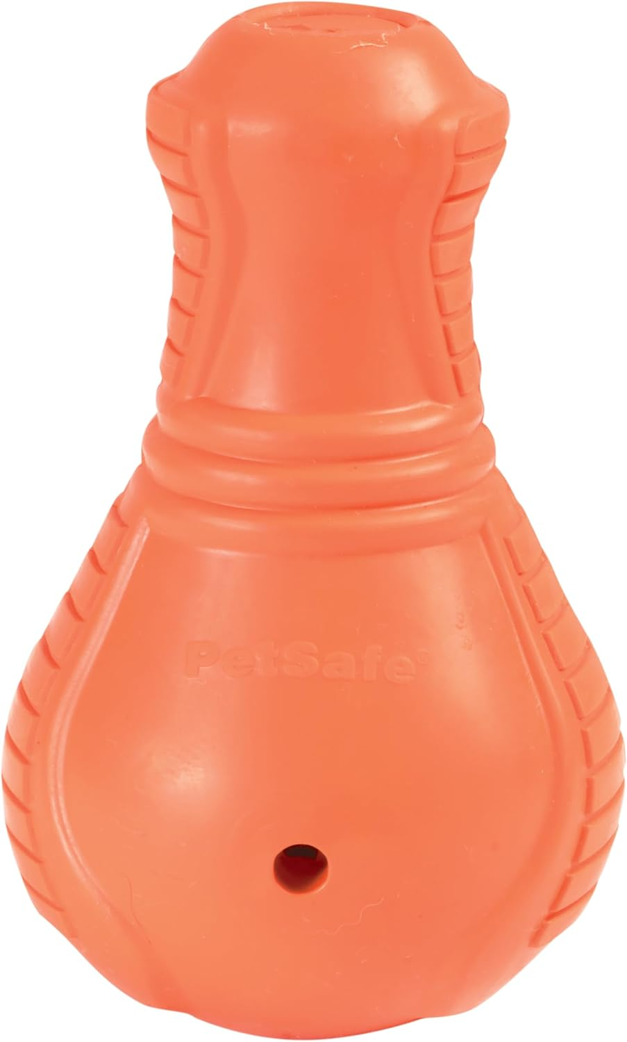 Petsafe Squeak N&rsquo; Treat Booya - Cure Boredom & Reduce Separation Anxiety - Food-Dispensing Dog Toy - Squeaker Encourages Play - Slow down Eating - Helps Clean Teeth - Dishwasher Safe - Medium image number 4