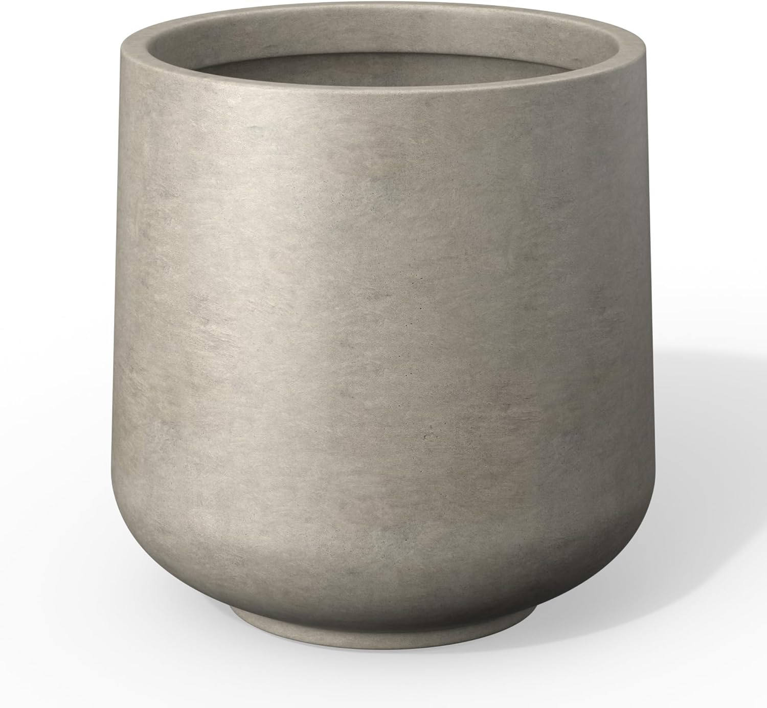 Kante round Pure White Concrete Planter (Set of 3)