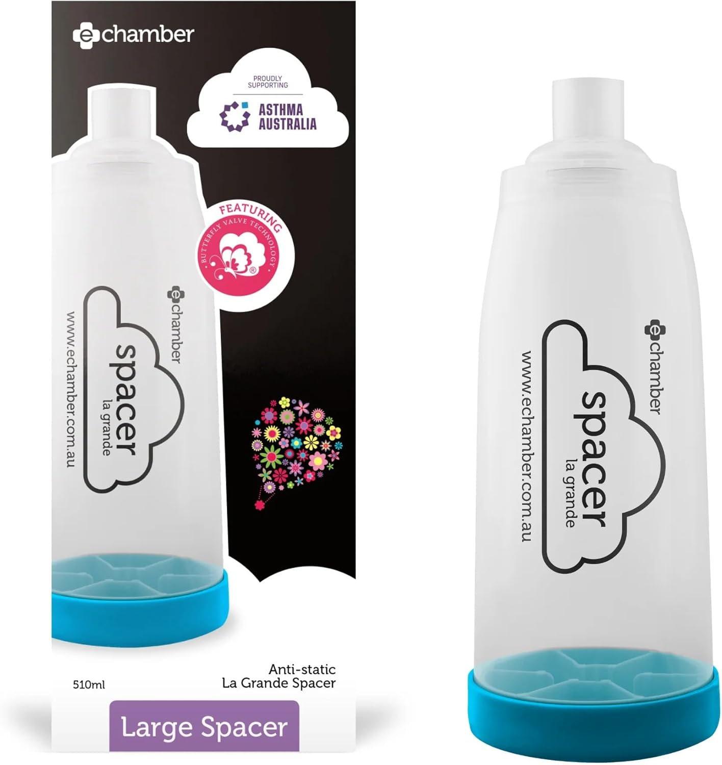 E-Chamber La Grande Asthma Spacer Large image number 4