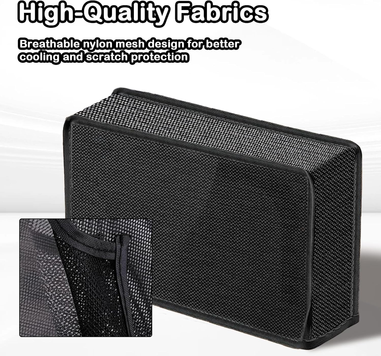 Dust Cover for Nintendo Switch 2, Anti-Scratch Waterproof Protector - Custom Designed Dust Guard for Nintendo Switch 2 Console & Charging Dock, Precision Cut with Easy Cable Port Access (Black)