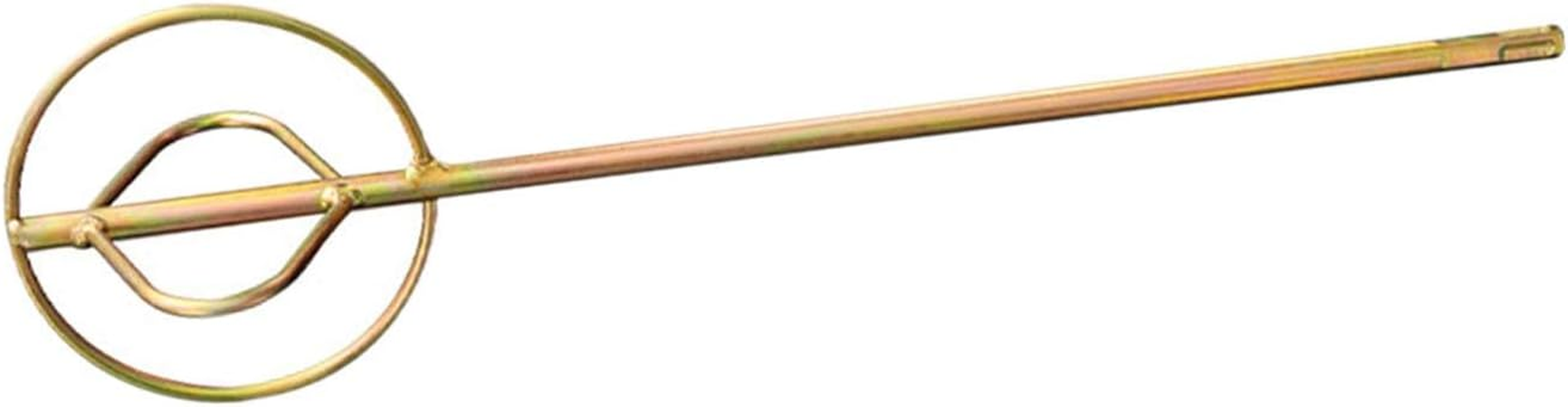 Eigell Cement Mixing Rod Paint Mixer Square Handle Hand Drill Mixing Rod Electric Hammer Stirring Head for Garage, Type C