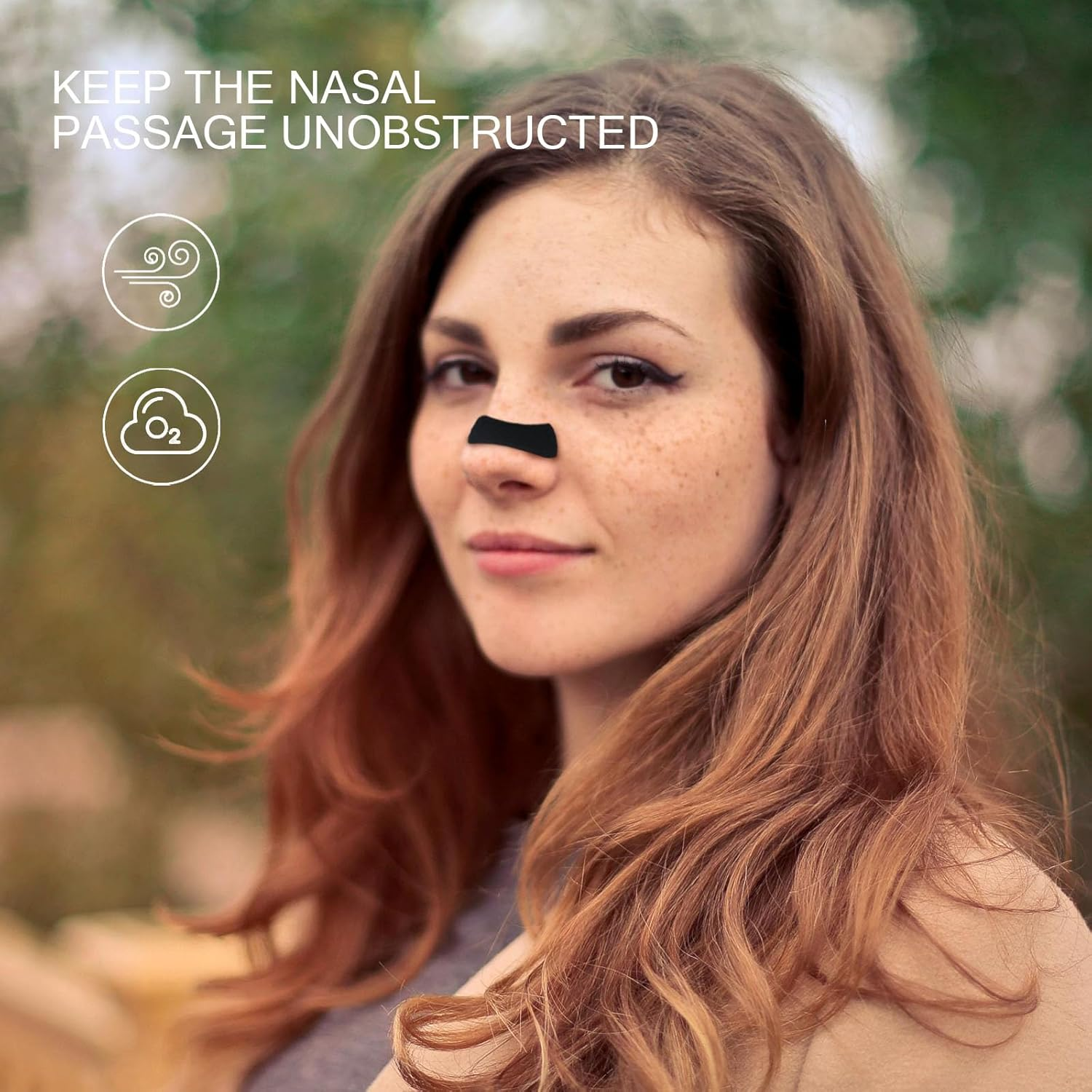 30 Pcs Nose Strips - Extra Strength Nasal Strips for Snoring & Breathing - Anti-Snoring Nose Strips for Sleeping & Exercise, Premium Nasal Breathing Aid