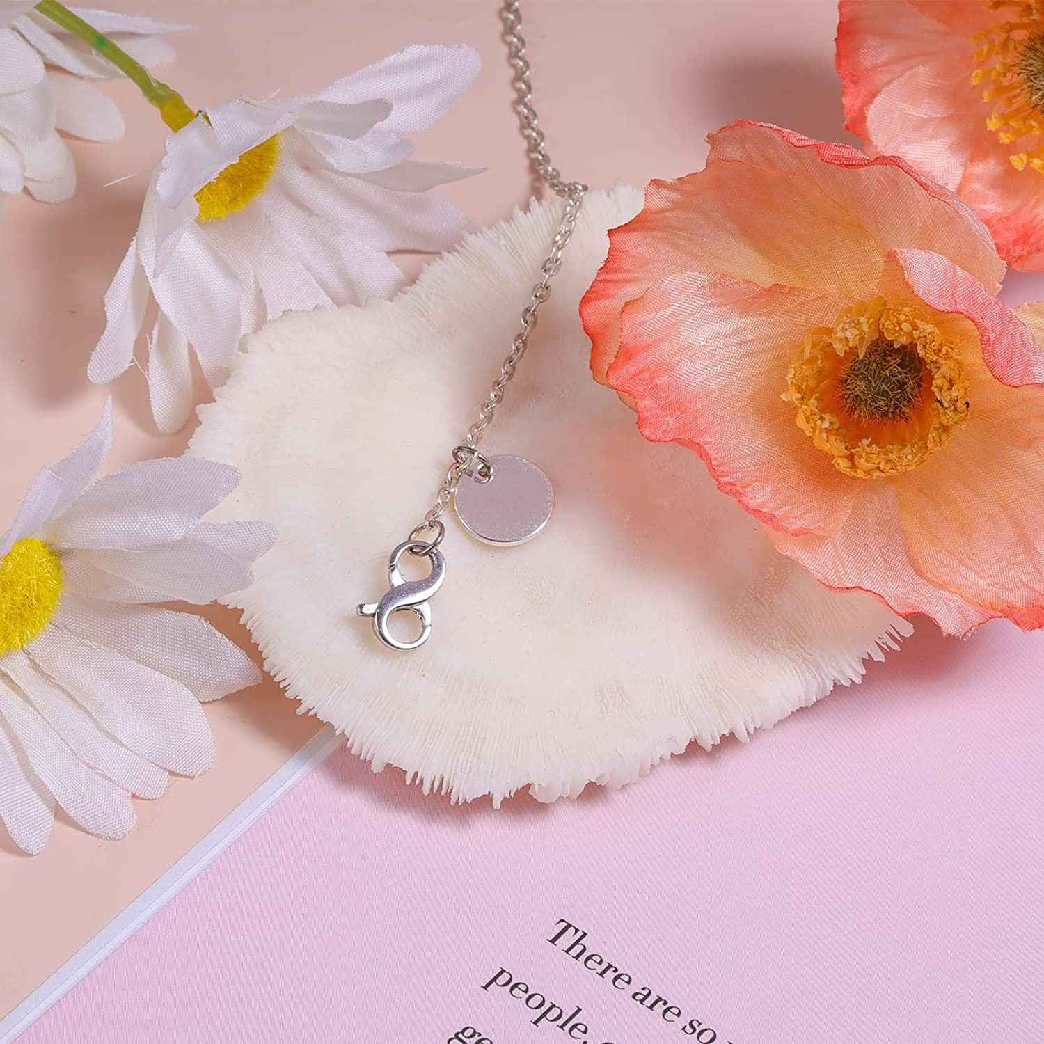 KINBOM 2Pcs Lobster Clasp, Jewelry Clasp Double Opening Lobster Clasp Necklace Shortener 925 Sterling Silver Jewelry Making Supplies Clasp Repair Kit (0.49X0.24Inch) image number 3