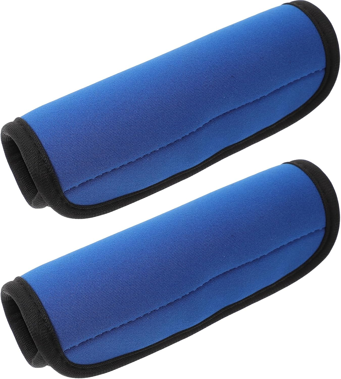TEHAUX 2Pcs Blue Luggage Handle Covers for Suitcase and Stroller Supple Handle Wraps Protectors Travel Grips for Suitcase and Bag image number 1