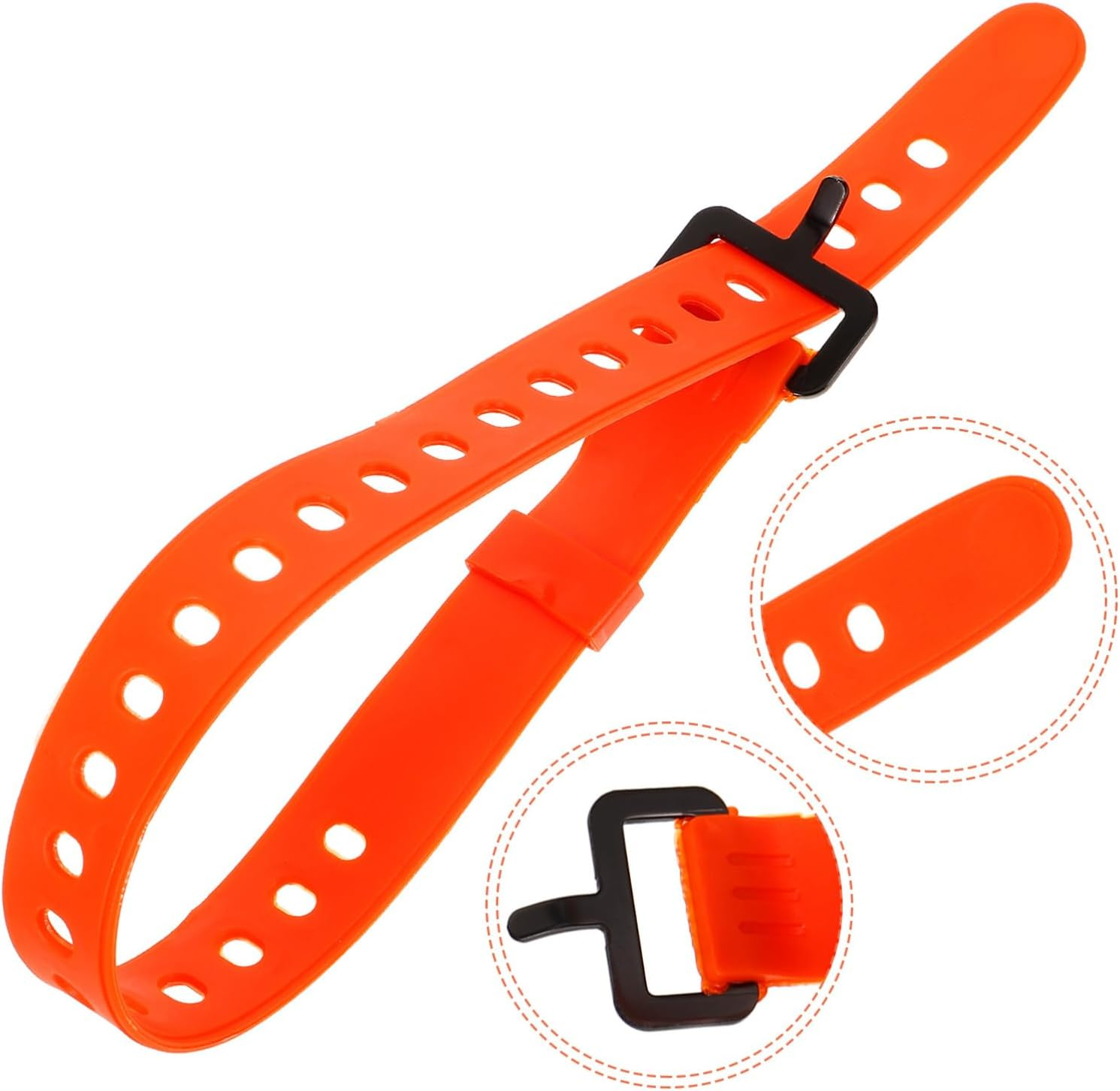 BRIGHTFUFU Ratchet Strap Buckle Heavy Duty Luggage Straps Easy to Carry and Store for Camping and Travel image number 4