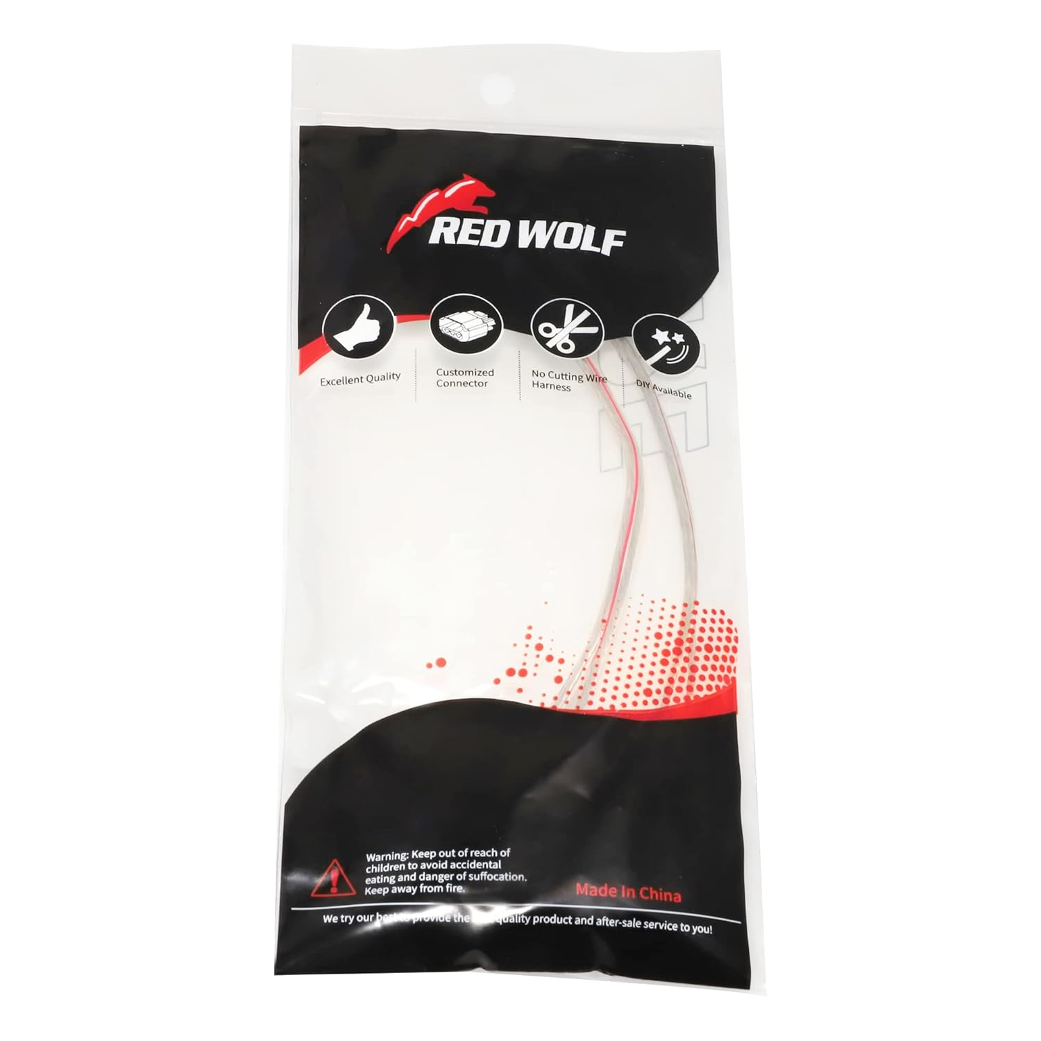 RED WOLF Car Dash Tweeter Speaker Wiring Harness Select for 2006-2020 Honda Civic Accord Odyssey, 2004-2020 Acura TL RDX Dashboard Audio Sound System Update Plug & Play 2PCS image number 4