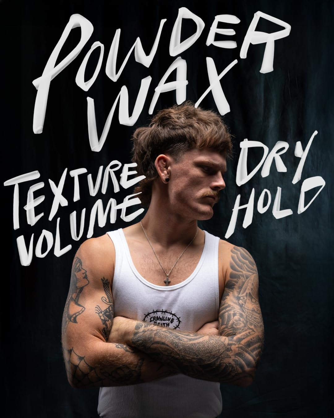 King Brown Powder Wax - Adds Natural Look Texture and Volume, 15G Shaker Top Bottle image number 2