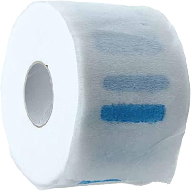 Salon Neck Paper, Disposable Neck Strips Disposable Hair Neck Protection Paper Broken Hair Preventing Salon Barber Paper, Disposable Stretch Choker Paper image number 6