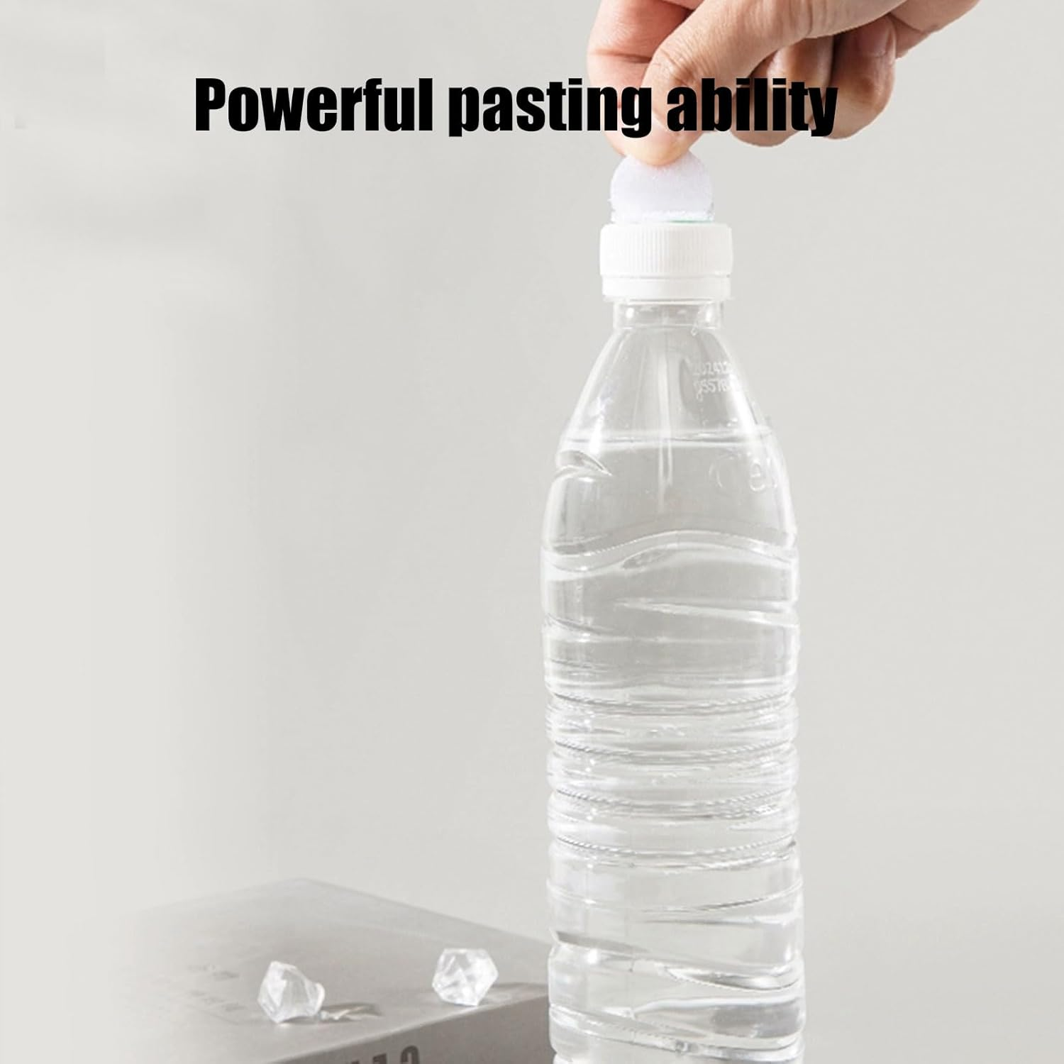 Xolixorium Adhesive Sticky Back Coins Hook Loop Self Adhesive Dots Tapes Magic Sticky Dots &ndash; 504 Pairs 1Cm White for Scrapbooking, Crafts, Everyday Use