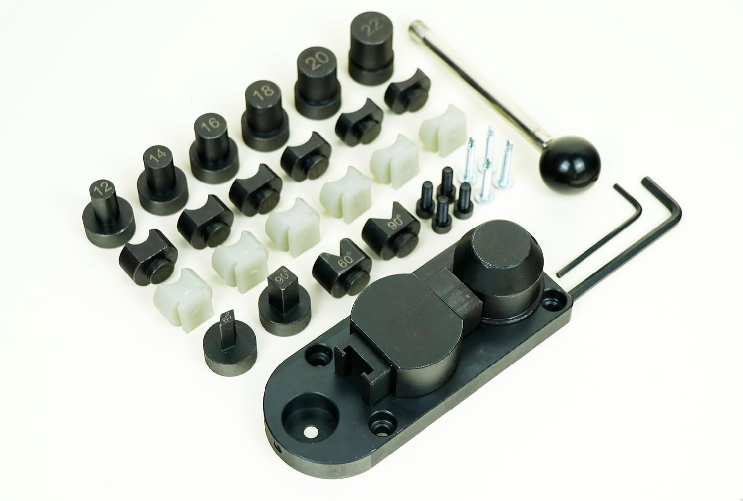 PTKTLAM Ring Bending Tool,With Nylon Dies Jewelry Tools Ring Maker Tool Ring Sizer Measuring Tool Ring Mandrel Ring Sizer Guage Ring Sizer Belt,Multi-Functional Ring Earring Bending Tool image number 2