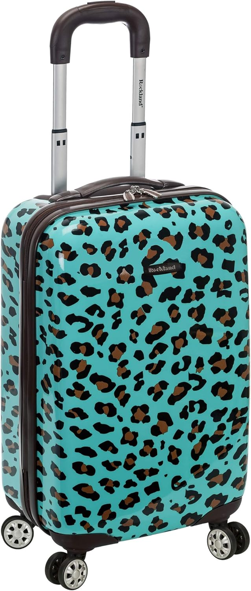 Rockland Safari Hardside Spinner Wheel Luggage, CAMO, Carry-On 20", CAMO, Carry-On 20", Melbourne Hardside Expandable Spinner Wheel Luggage