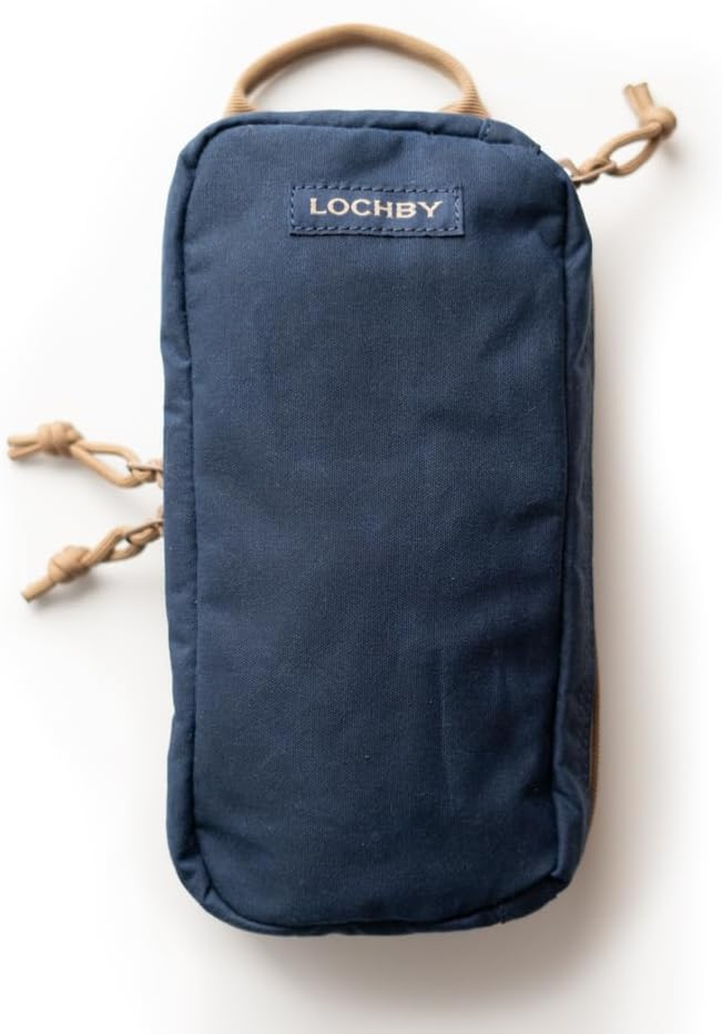 LOCHBY Venture Pouch | Multipurpose Tactical Mini Tool Bag | Durable Water Resistant Waxed Canvas | Dual-Sided Zipper Pouch | for Motorcycle, Bike, EDC, Pen, Pencil, Art, Tech & Travel image number 3