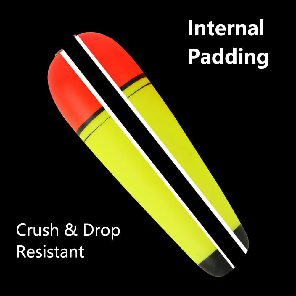 EVA Foam Floats Fishing Bobbers, 5Pack EVA Foam round Floats, Fishing Popping Cork Trout Float, Bobbers Fishing Floats, Spring Fishing Buoy Accessories for Freshwater Saltwater image number 2