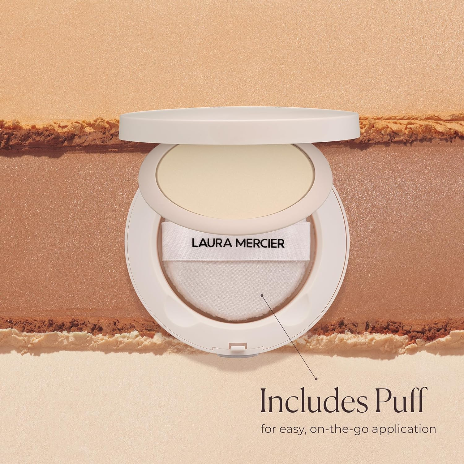 Translucent Pressed Waterproof Setting Powder Ultra Blur - Translucent by Laura Mercier for Women - 0.21 Oz Powder image number 5