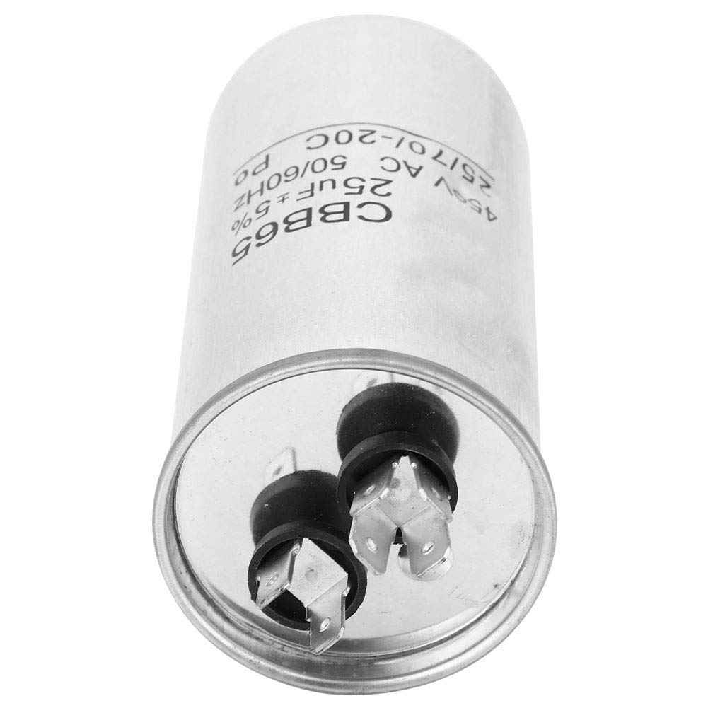 Capacitor CBB65 25UF 450V Aluminum round Capacitor for Air Conditioning Motor, Explosionproof Compressor image number 5