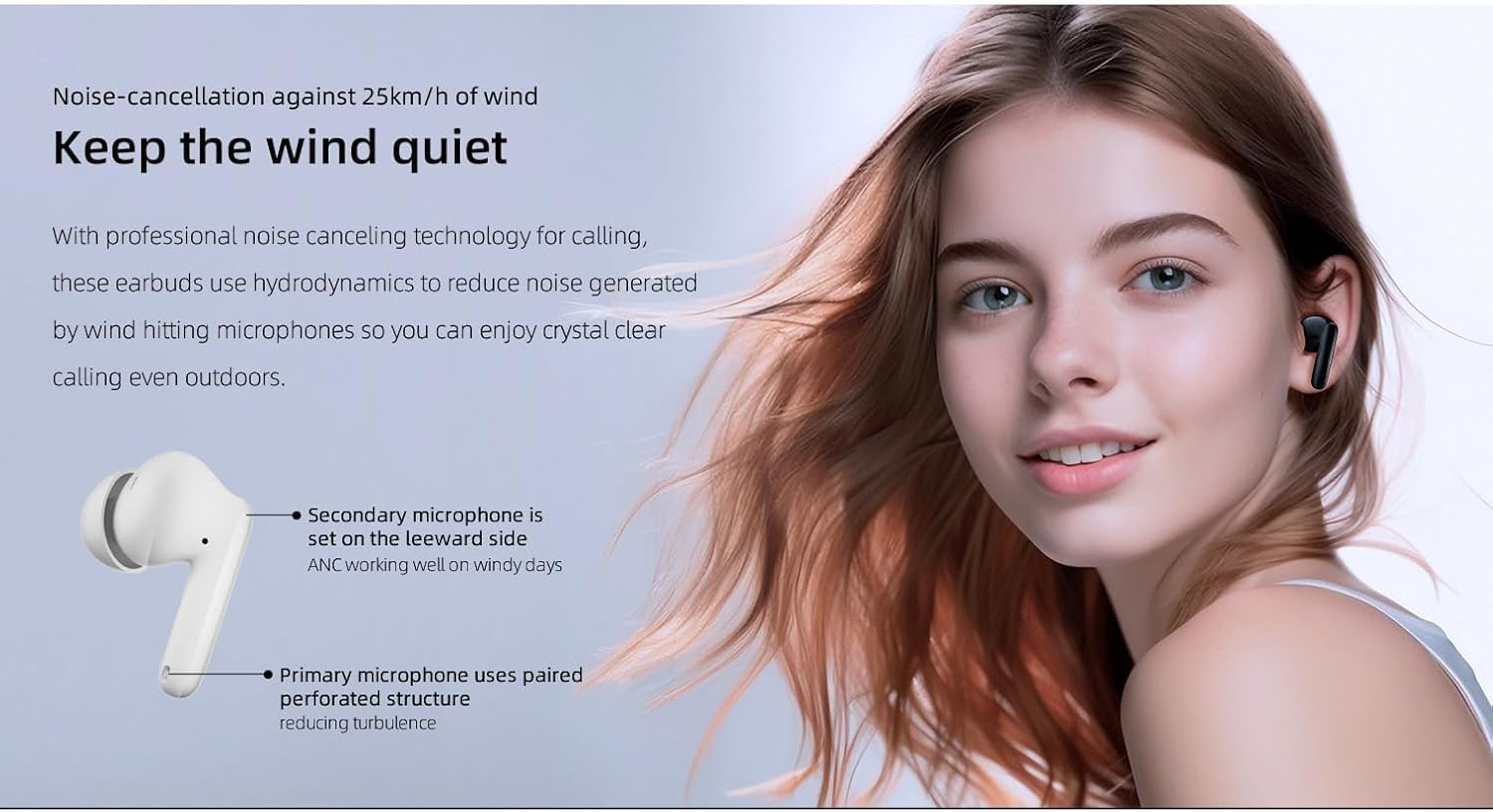 Earphones QCY HT09 (Black) image number 6