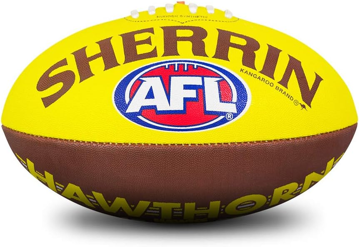 Sherrin Hawthorn AFL Club Football, Size 5