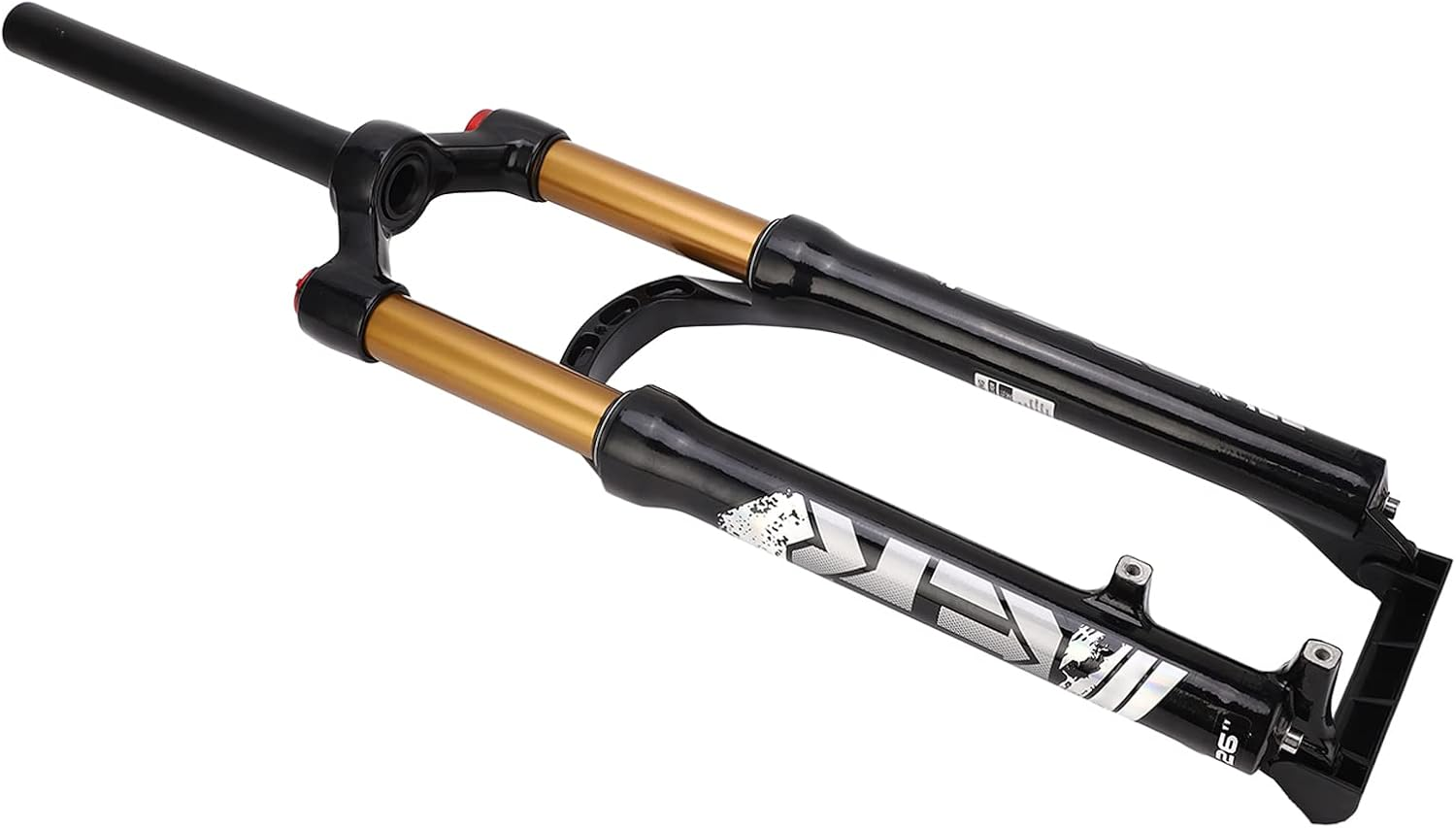 26Inch Suspension Air Fork, Straight Steerer Mountain Bike Front Fork Mg Aluminum Alloy for off Road image number 4