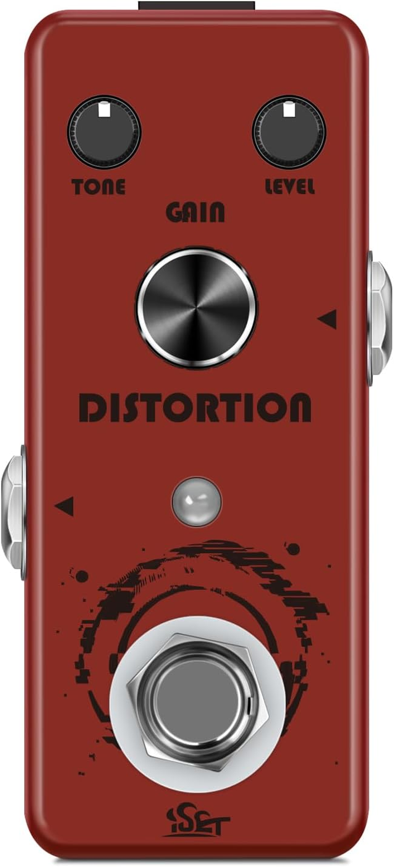 Iset Overdrive Guitar Pedal Mini Single Guitar Effect Pedal for Electric Guitar Bass True Bypass