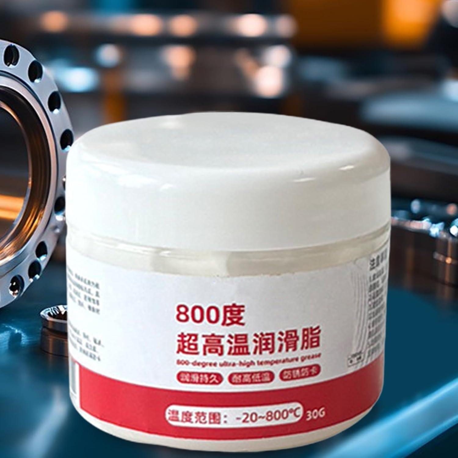 High Temp Grease,Anti-Rust Lubricant | Anti-Seize Grease for Motorcycle, Tractor, Automotive, Lawn, Marine, Trailer, Industrial, RV image number 2