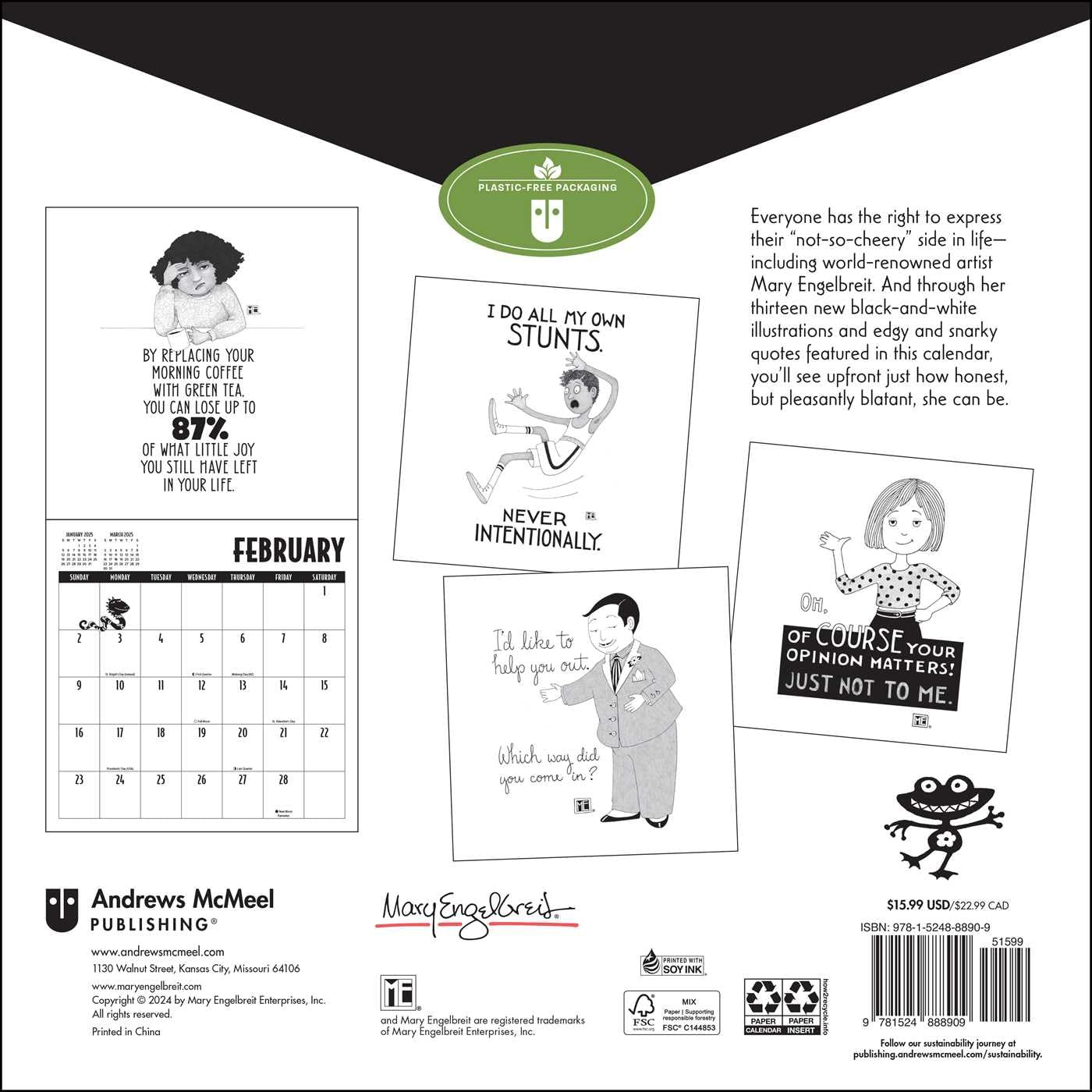 Mary Engeldark 2025 Wall Calendar image number 3