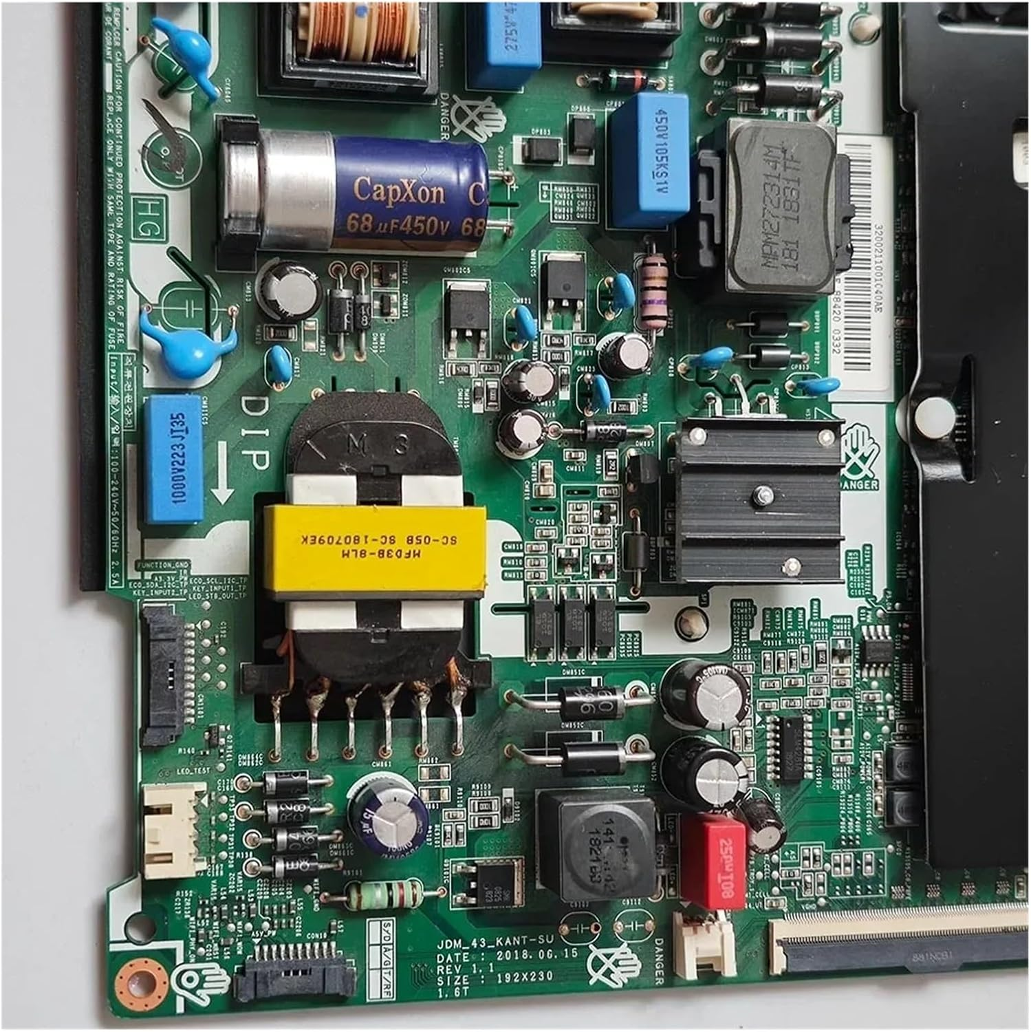 Compatible for Samsung， Tvs Main Board BN81-17299A UN43NU6900F UN43NU6900FXZA UN43NU7090 VN43US100U0XBE VN43US100U0XRK VN43US100 image number 1