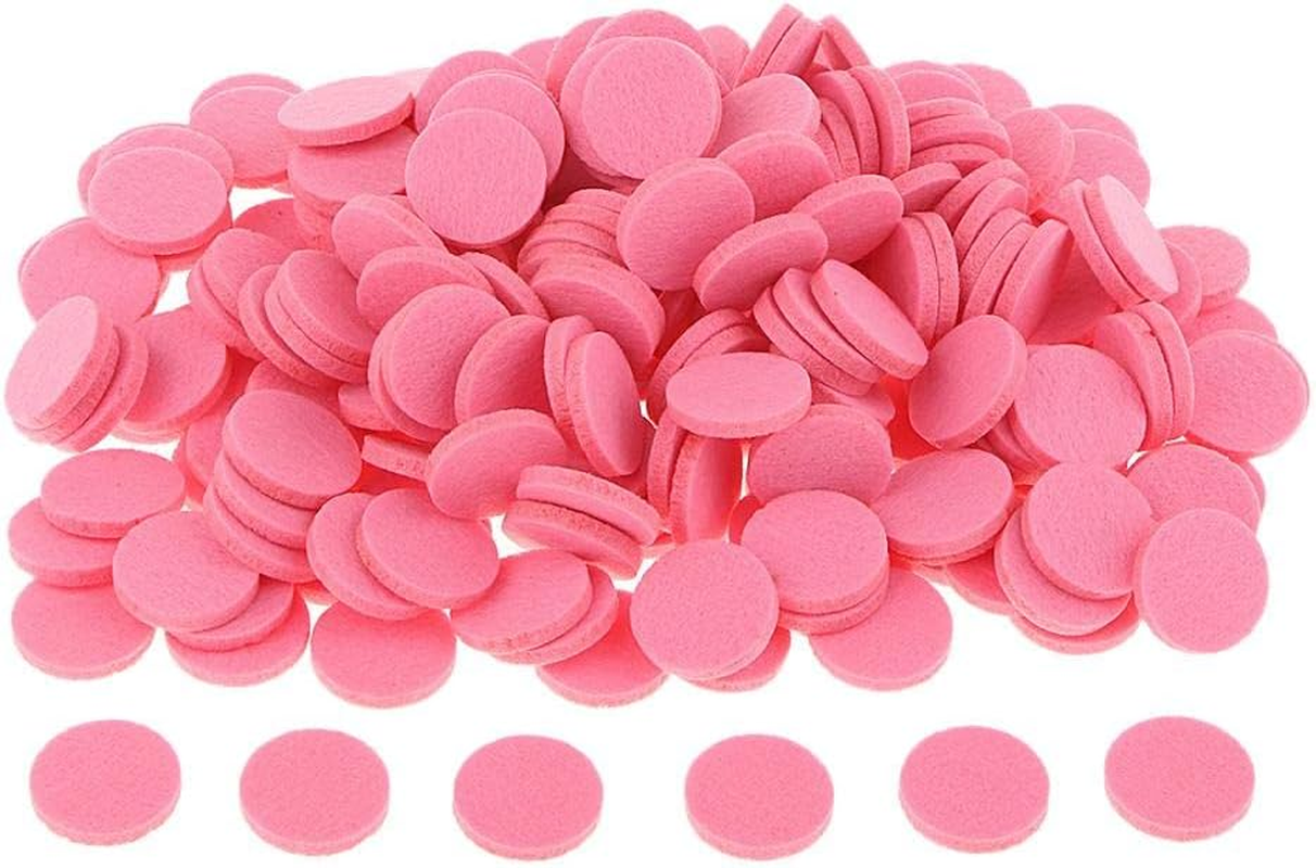 Nishiyuenyi 200Pcs Charms Pendant Locket Essential Oil Diffuser - 21Mm, Pink image number 1