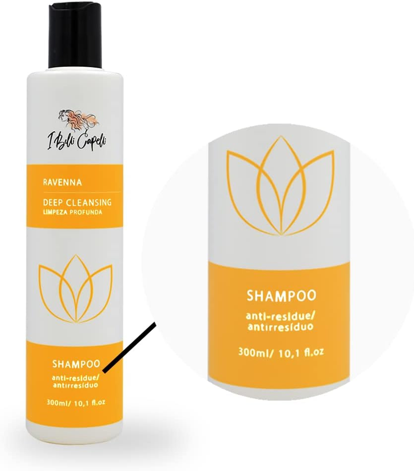 Ibelli Capelli Kit Venice B Tox Organic Treatment 500G17.60 Oz Ravenna anti Residue Shampoo 300Ml10.1 Fl.Oz image number 6