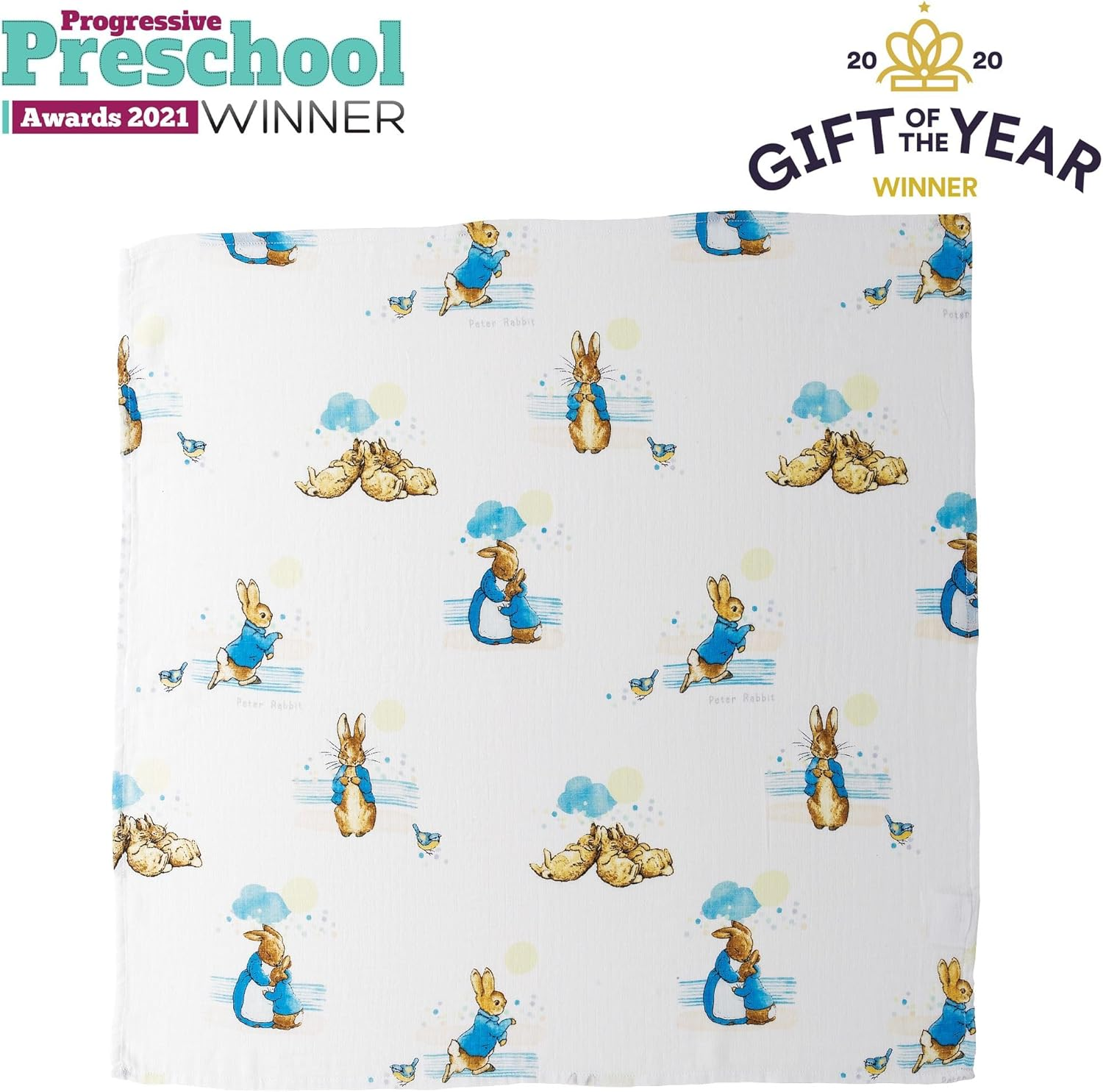 Beatrix Potter Muslin Square image number 1