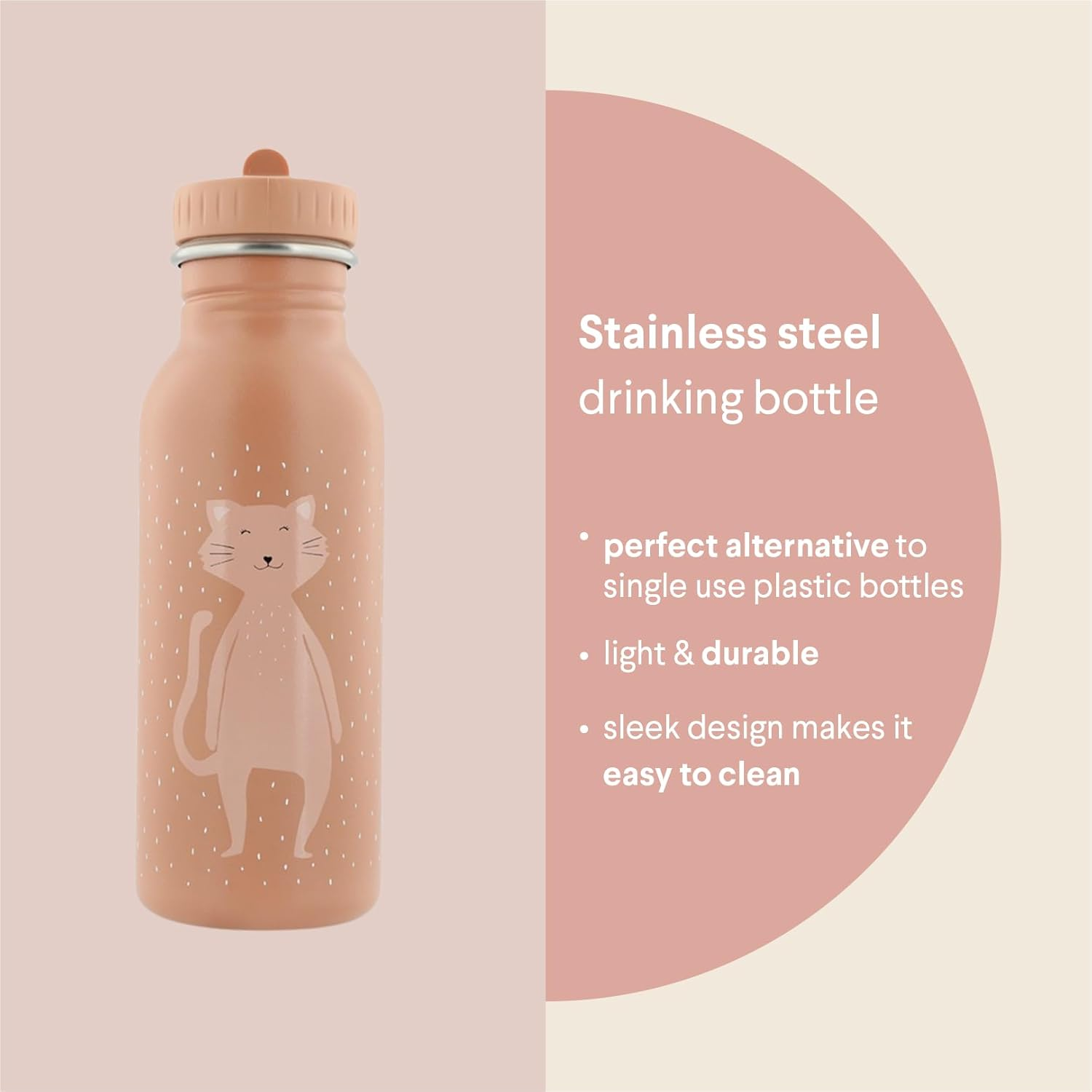 Trixie Drinkfles Mrs. Cat 500 Ml image number 3