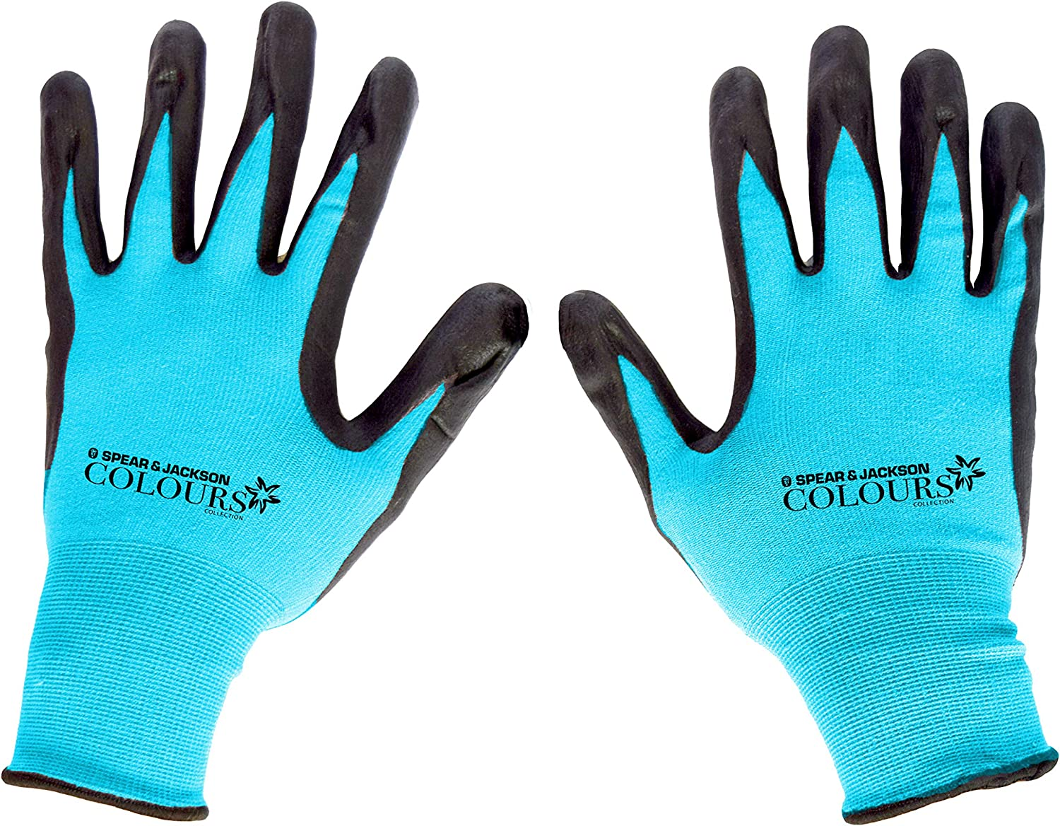 Spear & Jackson Colours Garden Gloves - Blue SJ-CGB