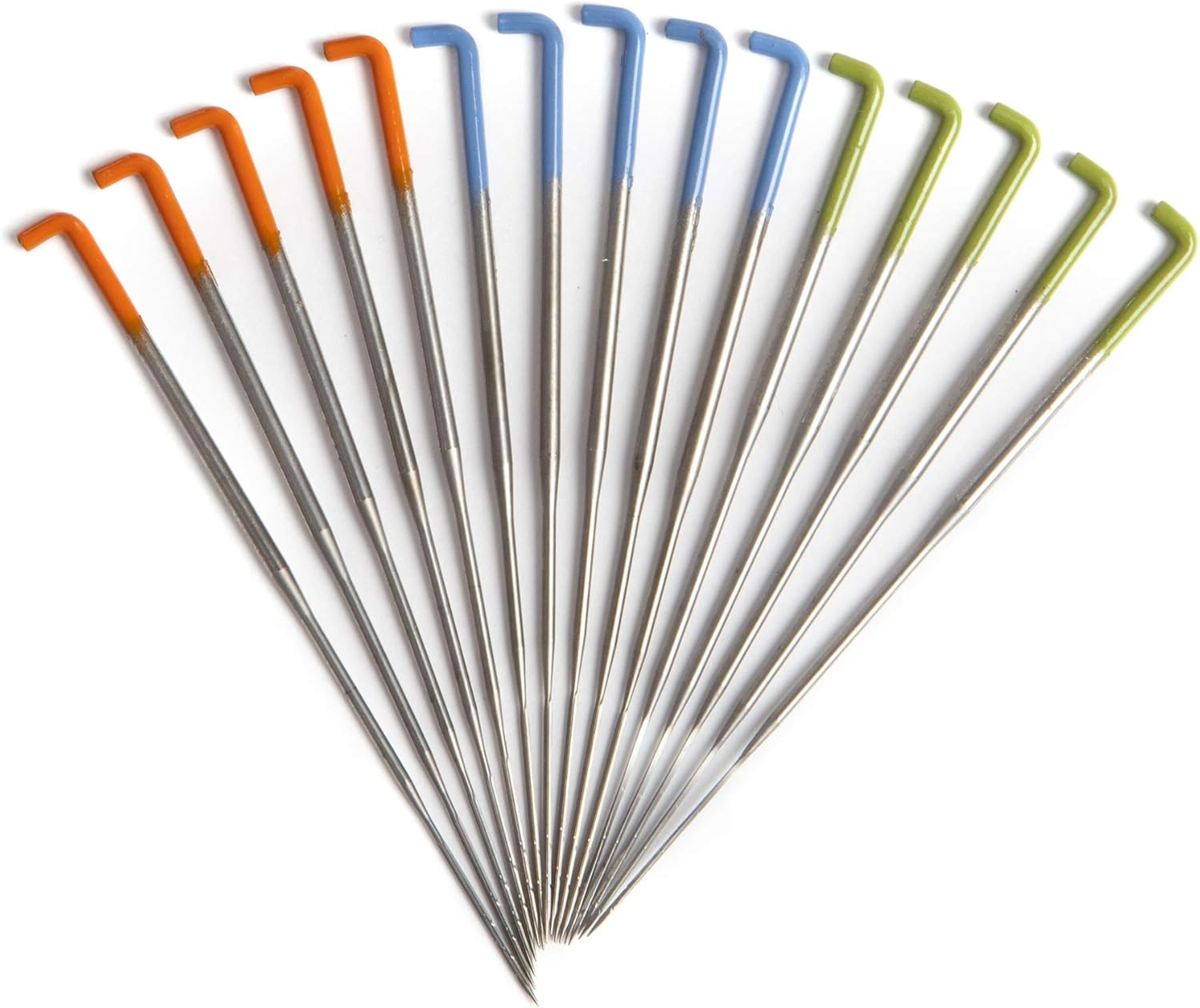 Precision Felting Needles, High Carbon Steel, Color Coded, 36 Gauge Star, 38 Gauge Star, 40 Spiral/Twist, Made by Groz-Beckert of Germany image number 6